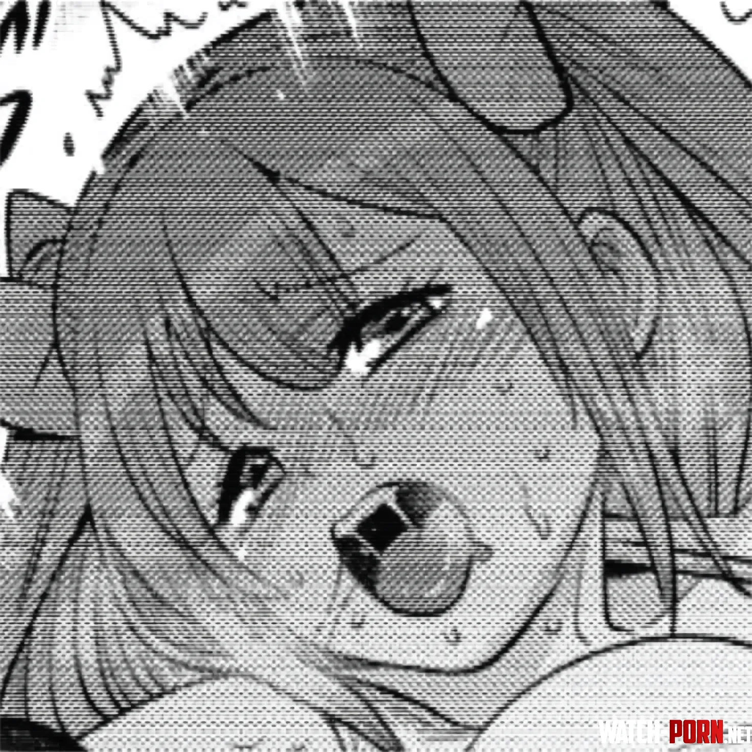 LF Mono Source: 1girl, trembling, sweating, open mouth, blush, tongue out, twin tails, saliva, ahegao, close up, hair bow, clothes lift by slendrinagaming