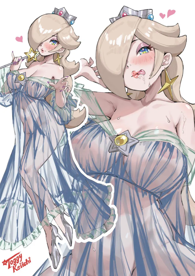 Thumbnail iowess Captures Rosalina's Allure in Transparent Dress
