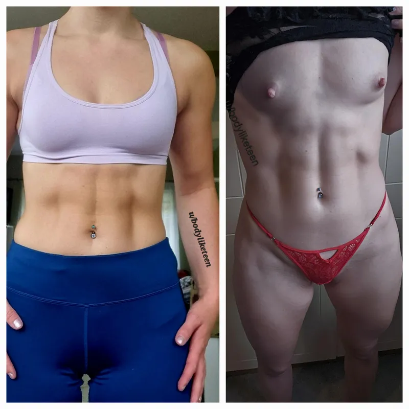 Thumbnail Sporty Set or Natural: The Ultimate Female Form | bodyliketeen