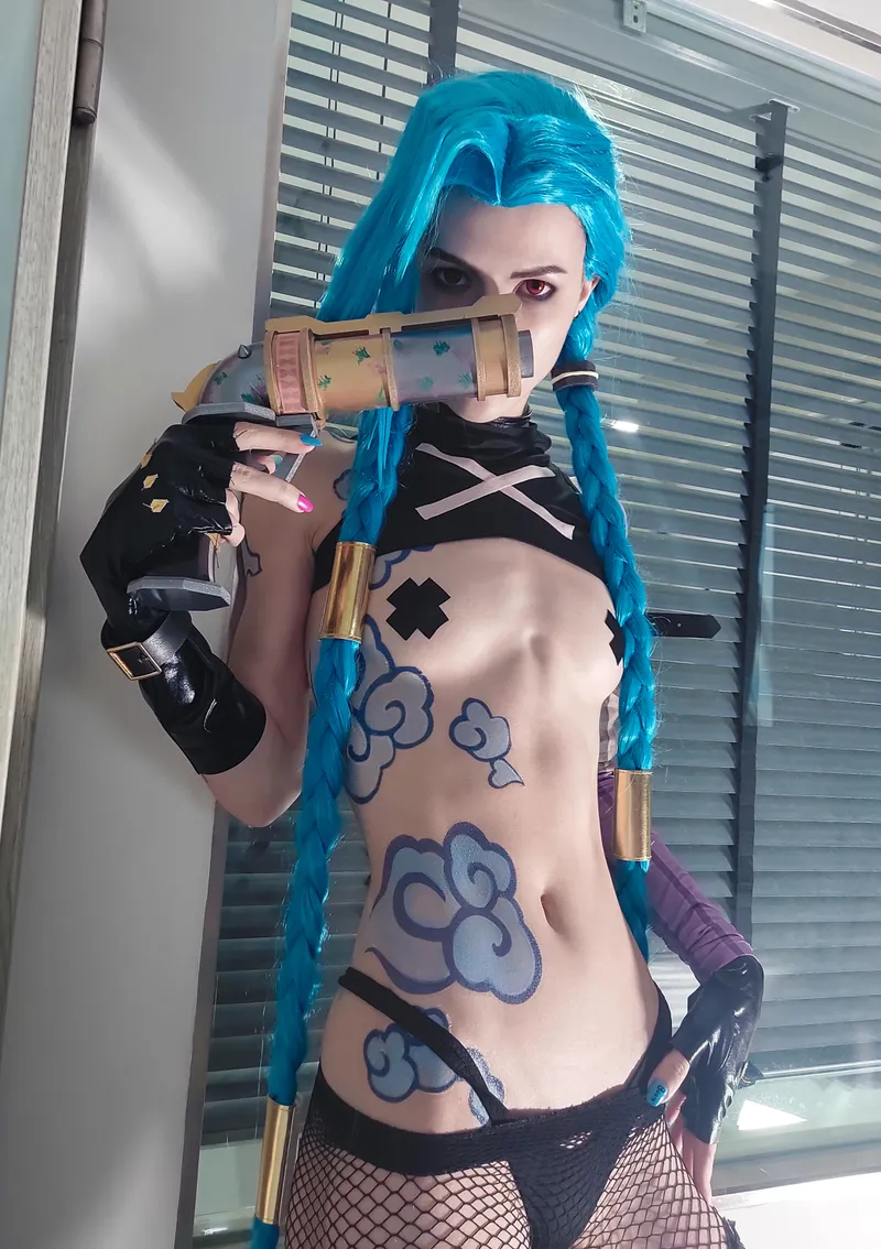 Thumbnail Rule34LoL: Dive into LttlNymph's World with My Jinx Cosplay
