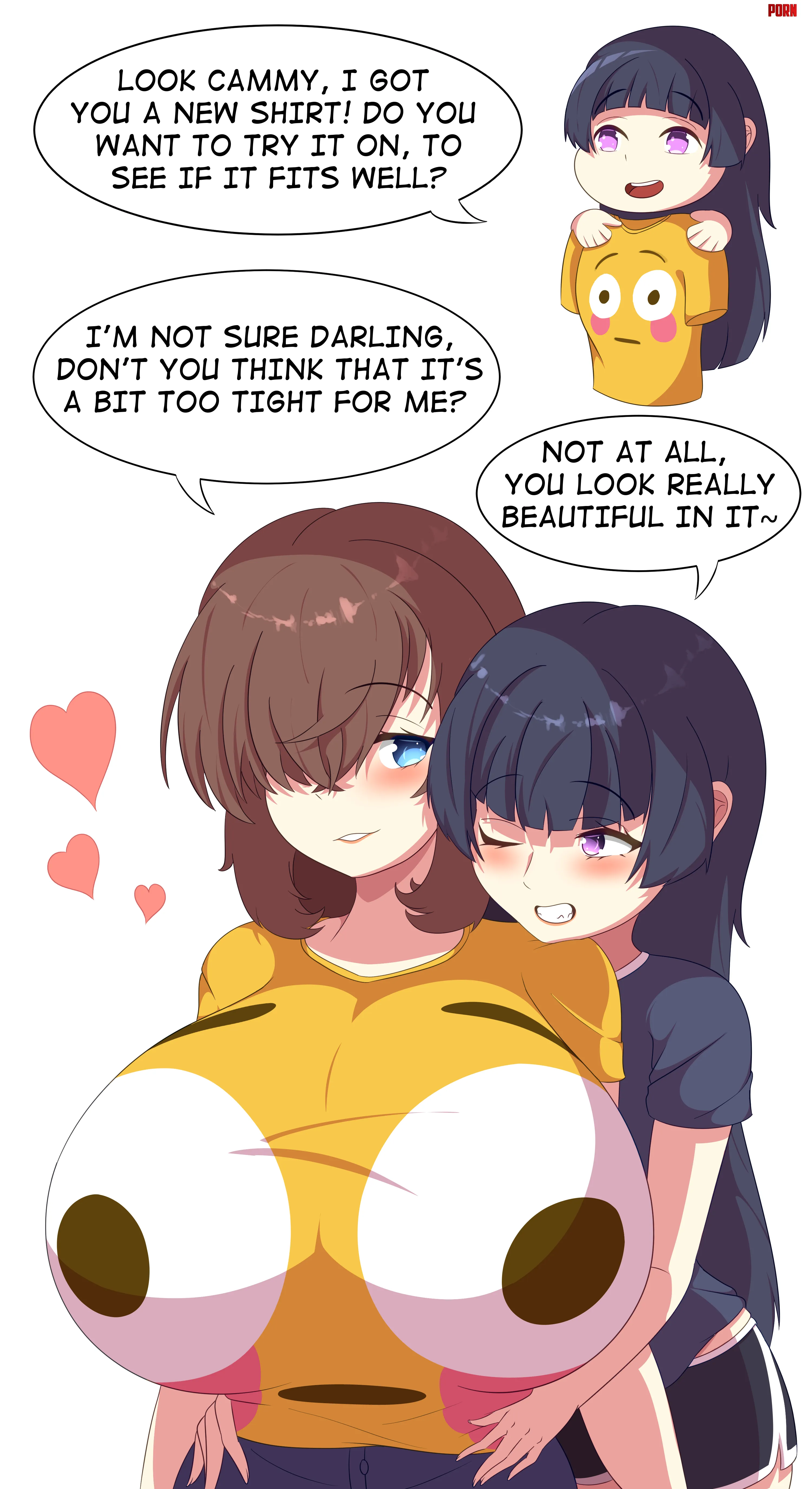 Alissa & Camille - Flushed Shirt Meme [Original] by Tirandes