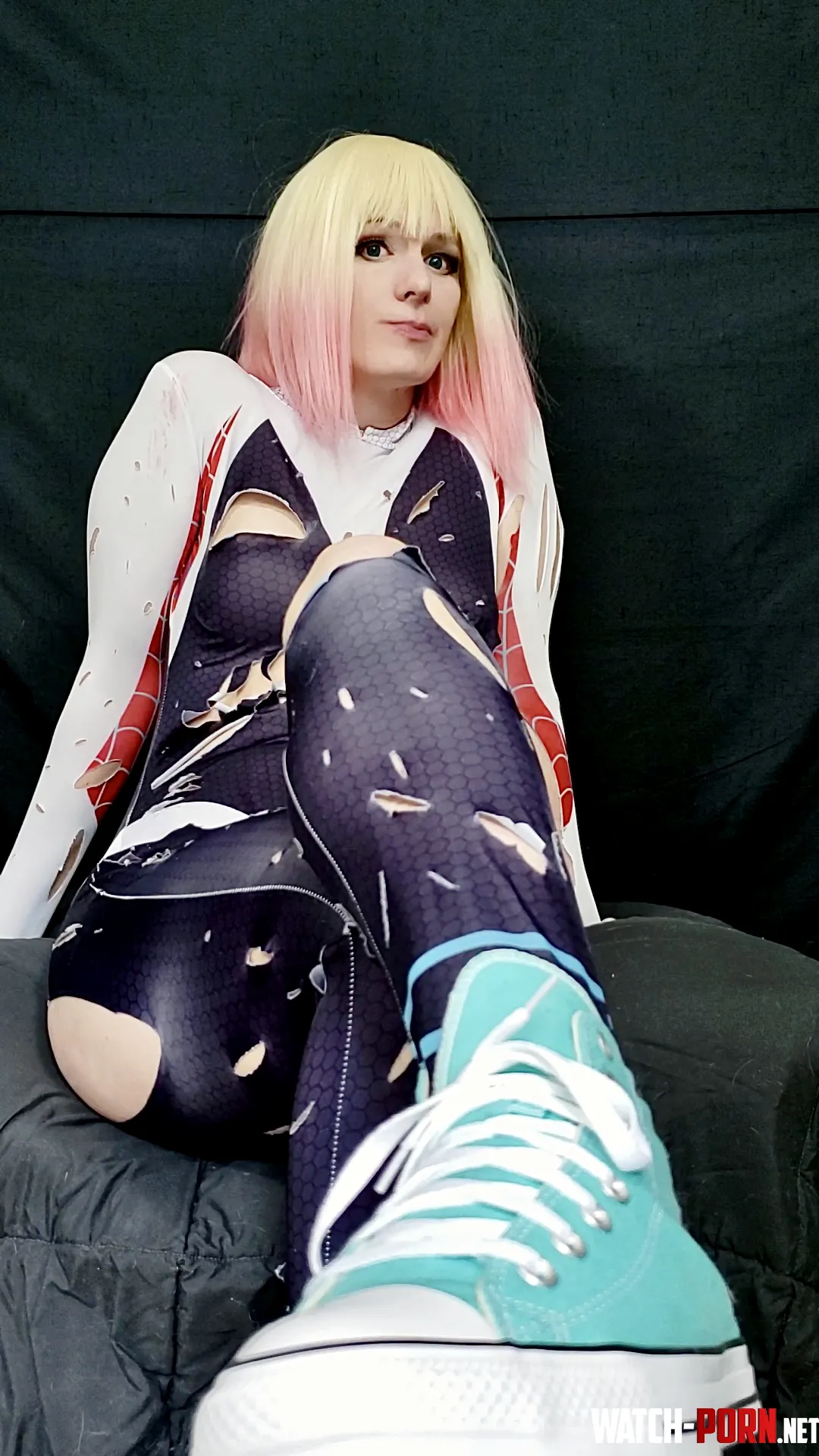 Did You Know Spider-Gwen Wears Converse in the Original Comics? [F] by SunnyBunnyMina