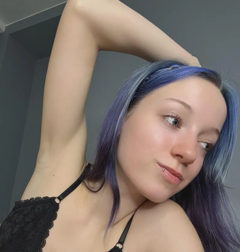 Thumbnail DaringDeeX Yearns to Be Daddy's Toy: A Neon Hair Fantasy