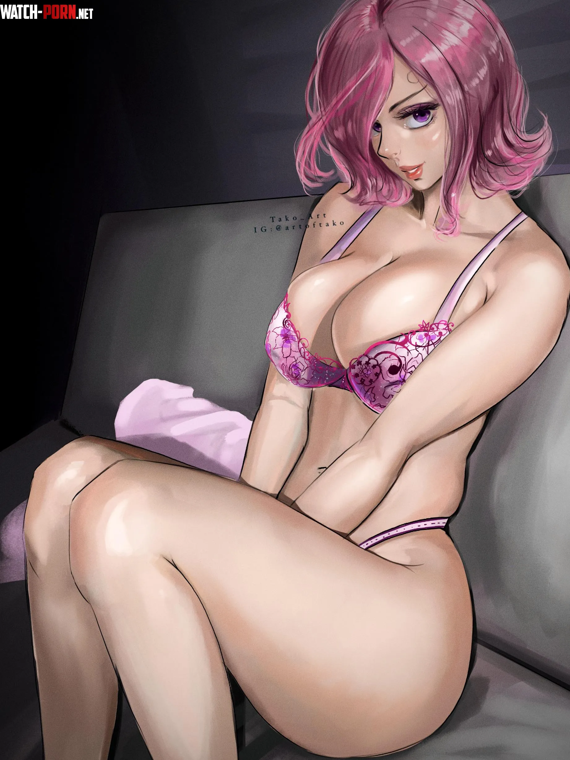 Matching hair and underwear by ENFanatic