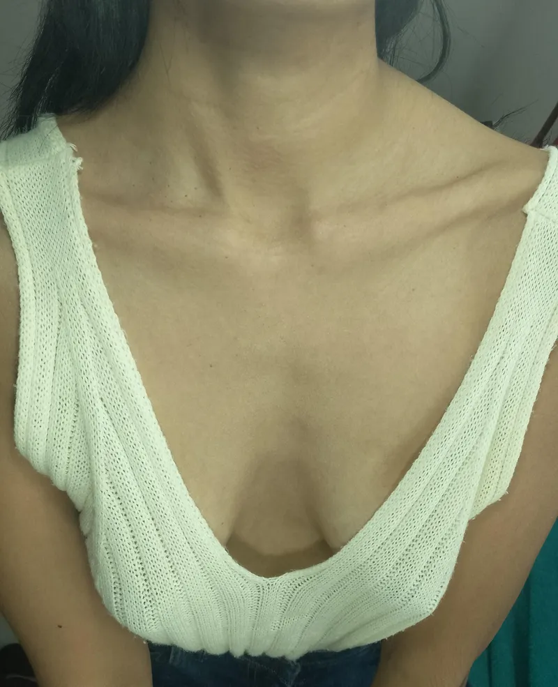 Thumbnail Anne_lisse_1: Work Glances Diverted to Under Blouse