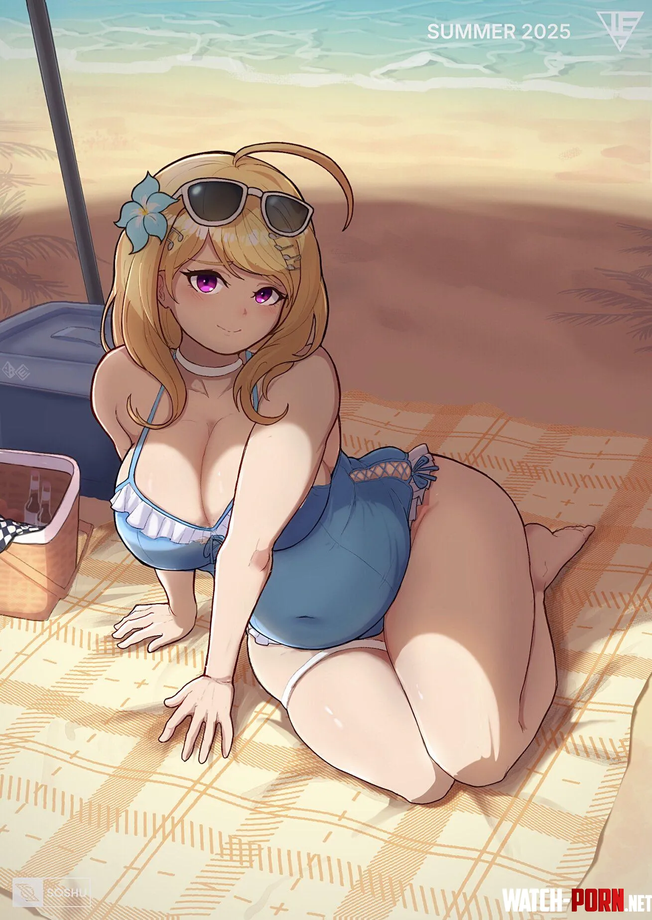 Kaede Akamatsu in a swimsuit by LafterMastr