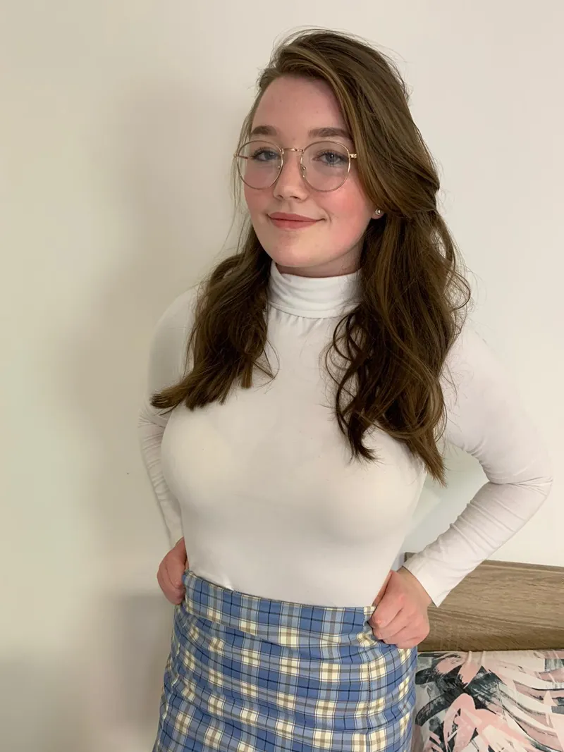Thumbnail Elegance in White: The Ultimate Fashion Statement by Own_Glove845 | 2busty2hide