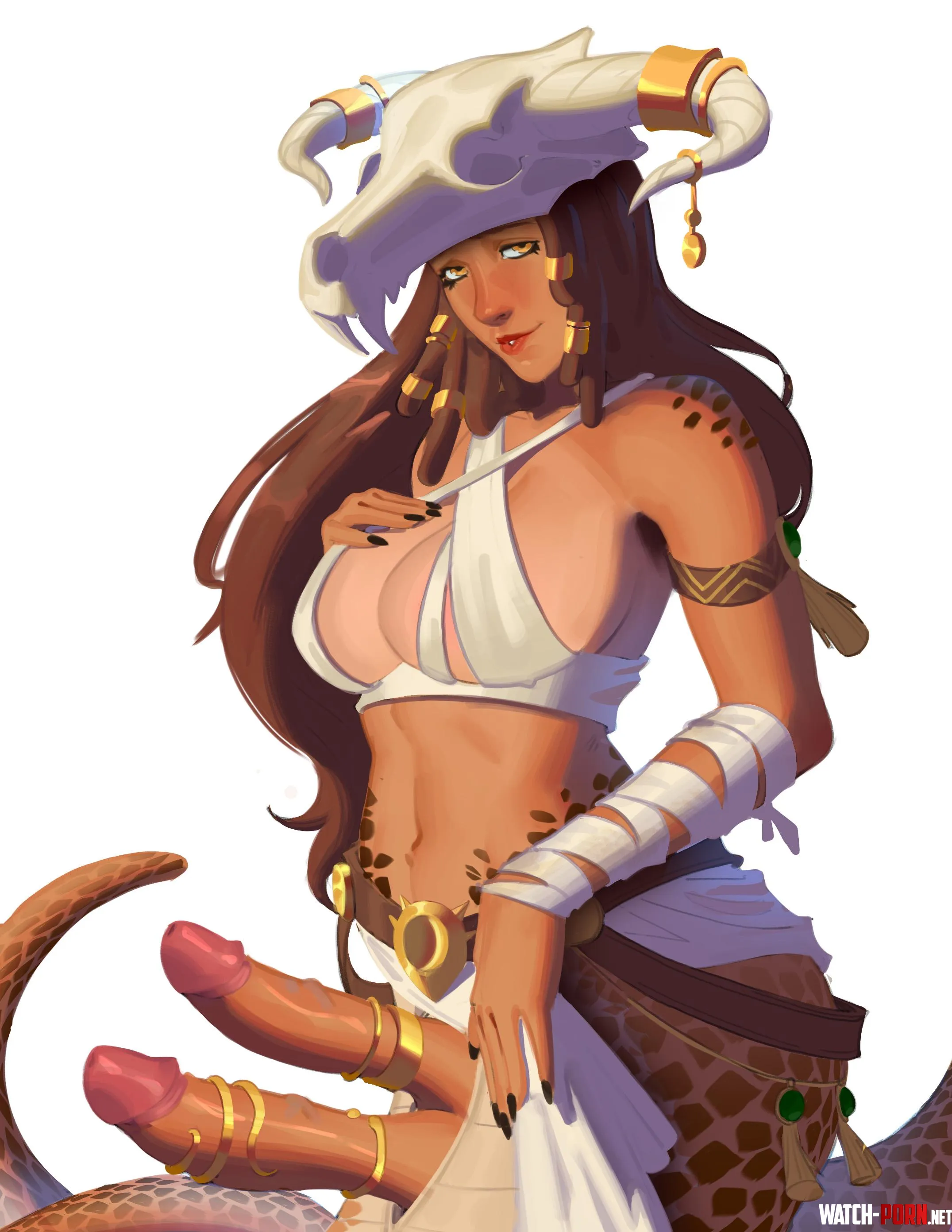 That was my first time drawing a Lamia, what do you guys? by sbtdesu