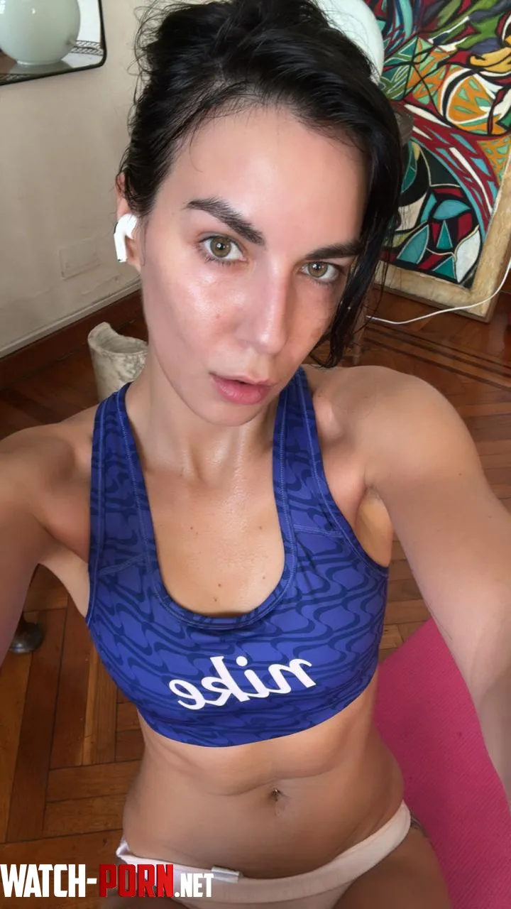 Today’s workout was a bit too intense by angelayoga