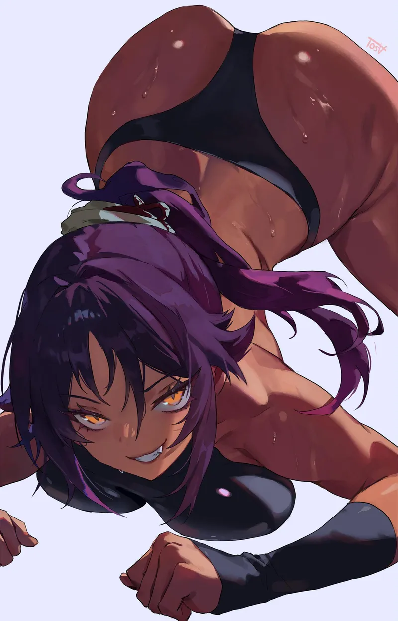 Thumbnail Horny Yoruichi by Silent_Steak_9540 - A Bleach Hentai Delight