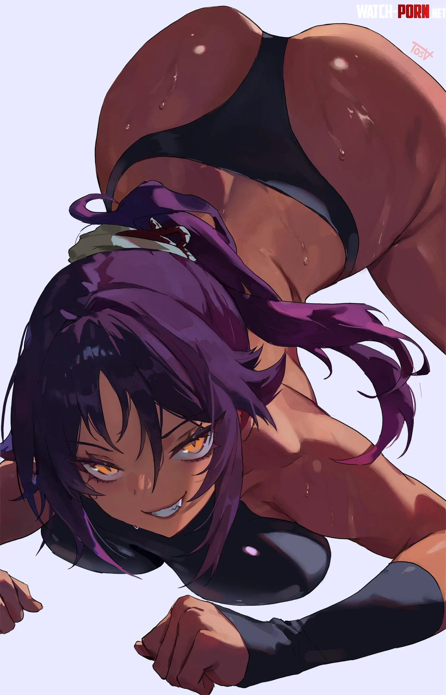 Horny Yoruichi (TOTOTO SARADA) by Silent_Steak_9540