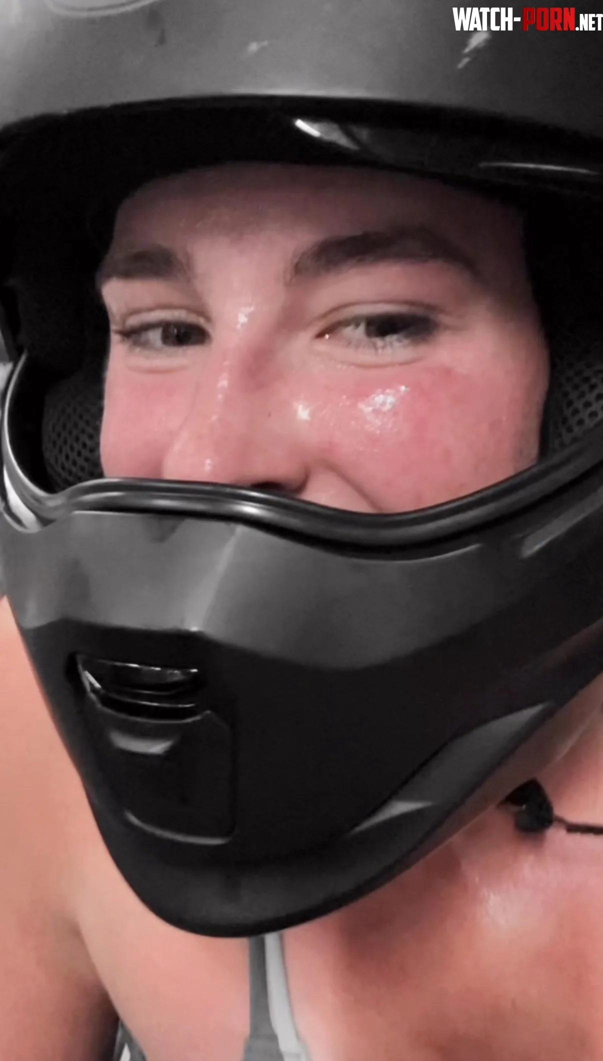 sweaty helmet removal by 07p02