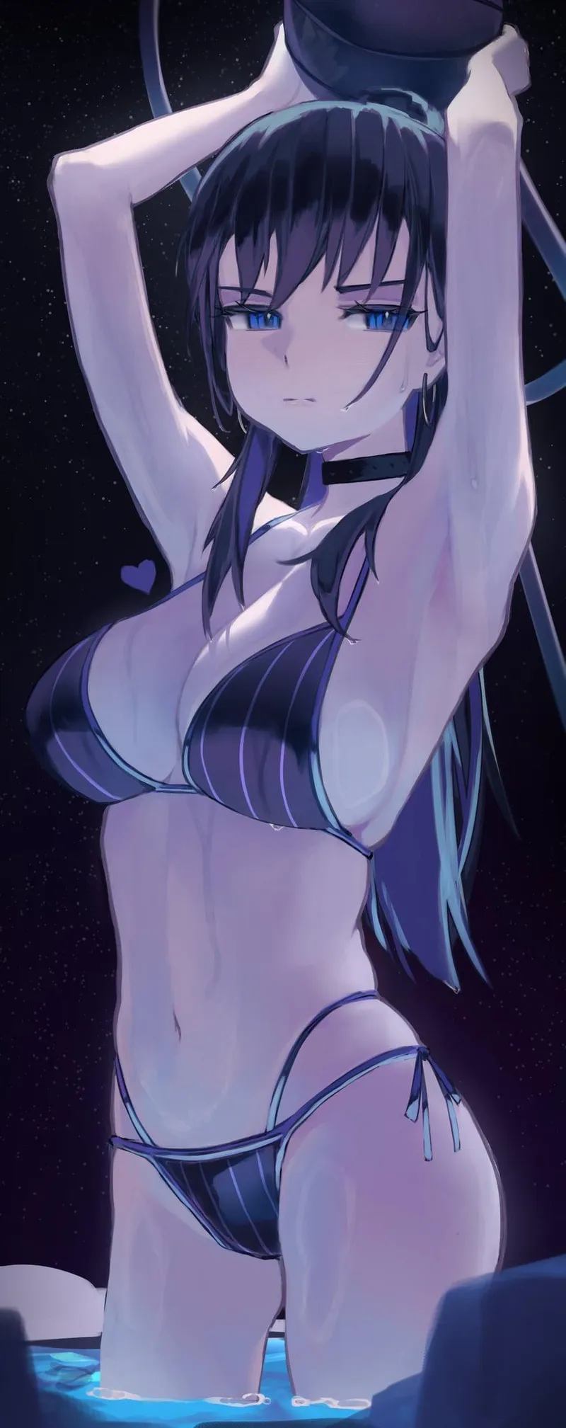 Thumbnail Sensual Cleansing: Ouro Kronii's Intimate Bath by RainDMask in ecchi