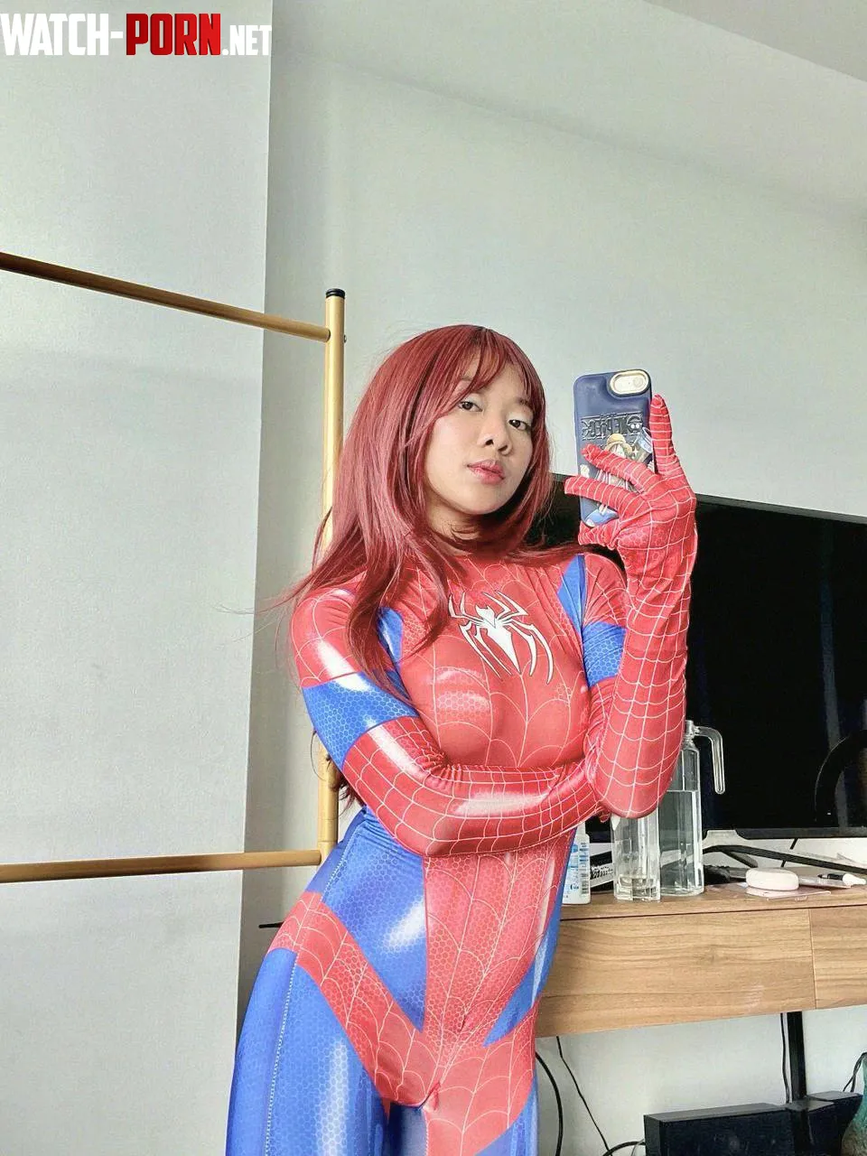 Spidergirl is here to save you by cinnamonbunxo
