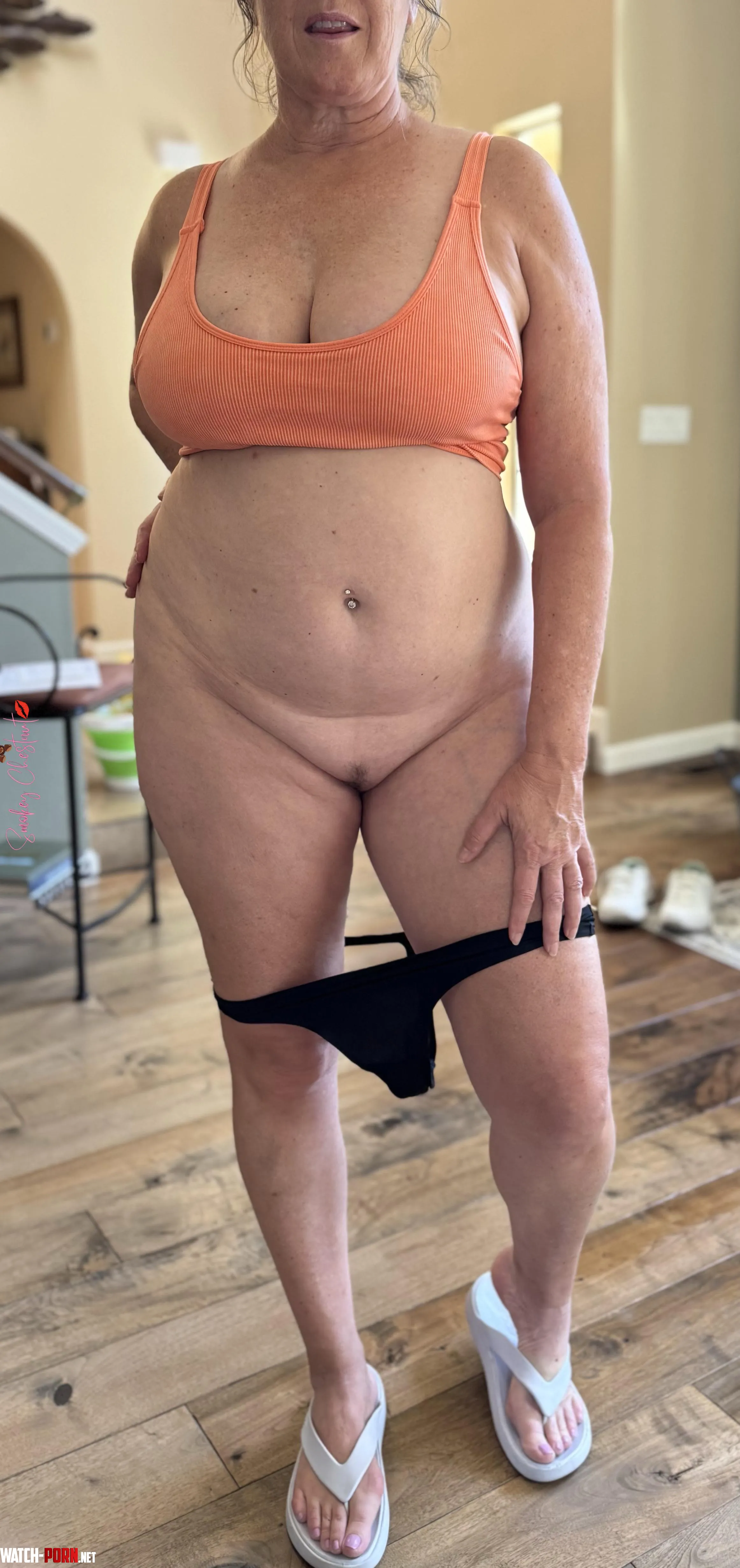 Mombod panty drop at 60 by SmokeyChestnut
