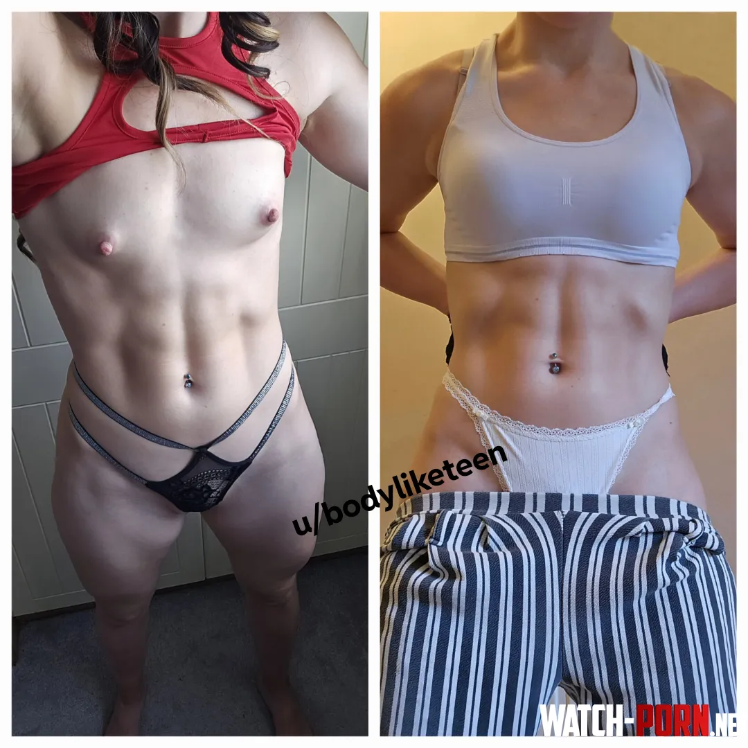 Do you think guys at the gym would like my naked version? Be totally honest pls :) by bodyliketeen