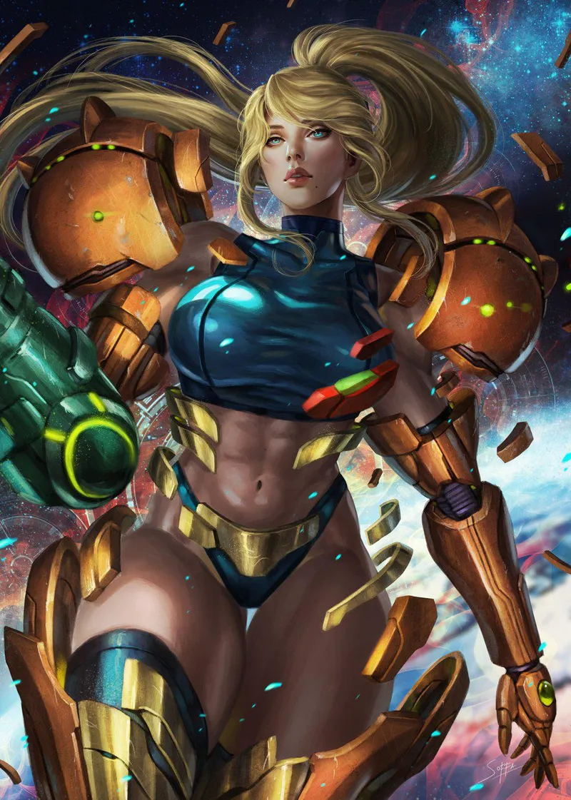 Thumbnail Iconic Samus Aran (Kelpo Cereal) from Metroid by KrazyK1989