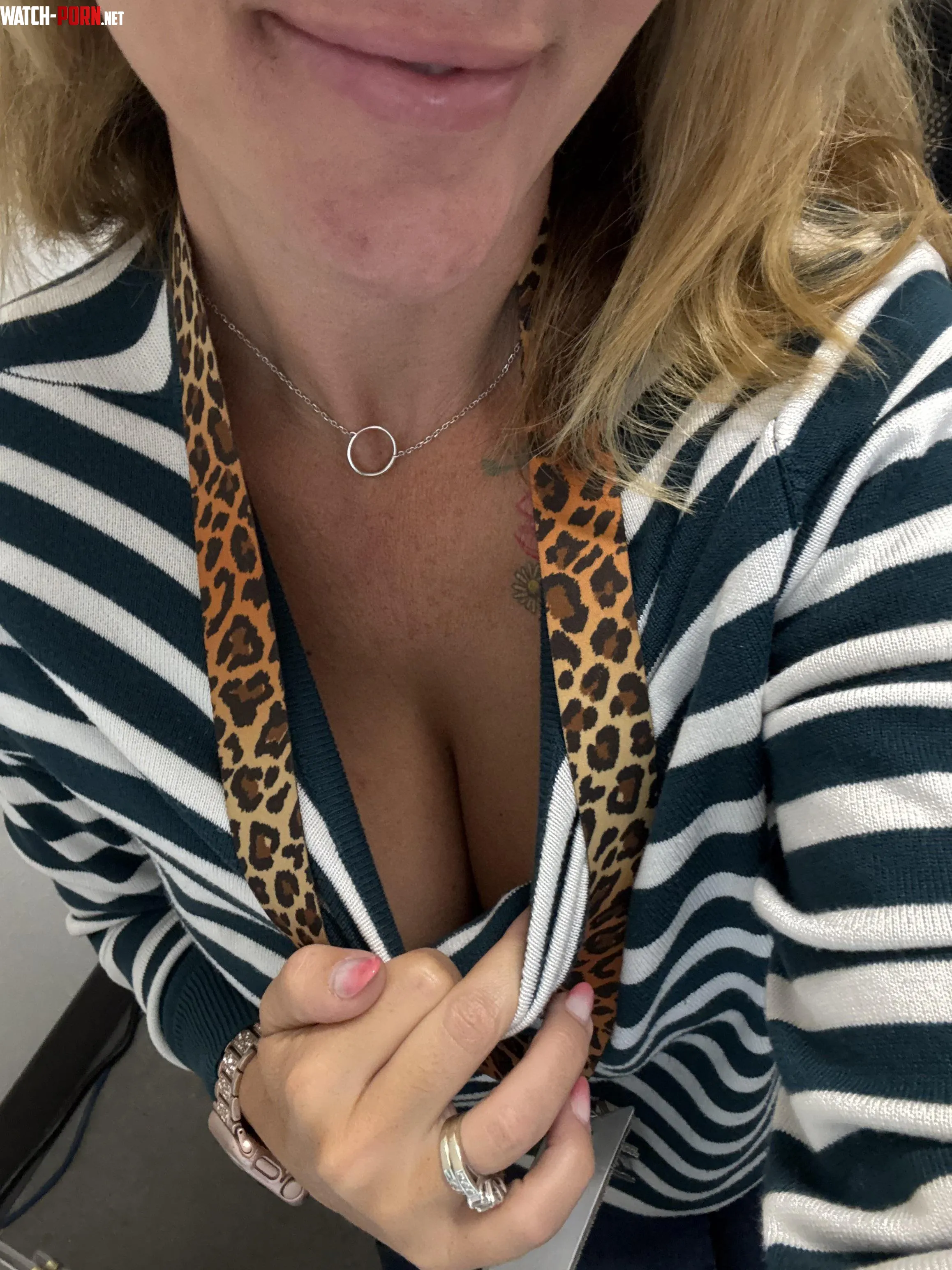 MILF teacher give you a peak between classes by Quick-Wear7077