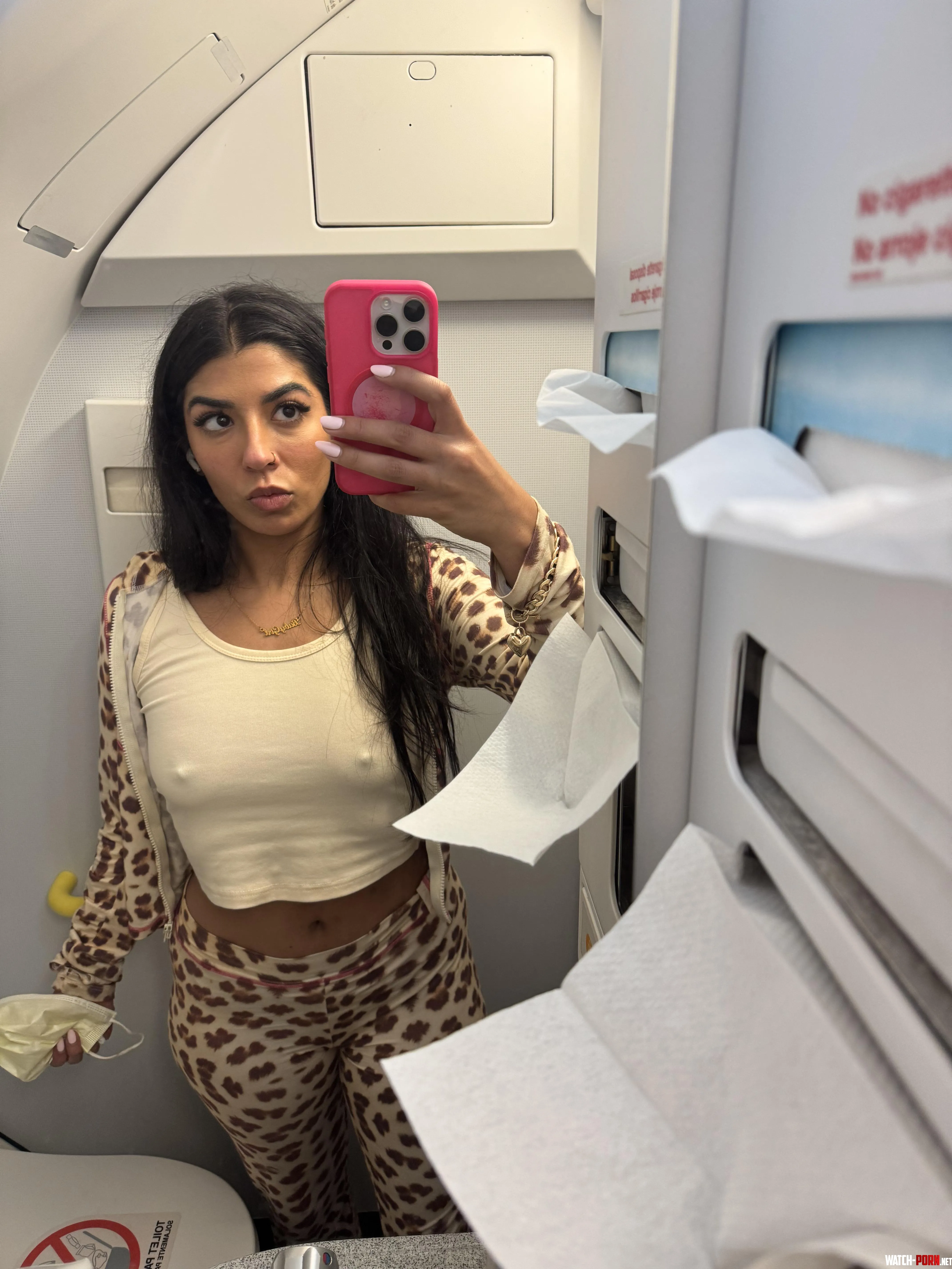Another braless airplane ride by Allthatjasmine7