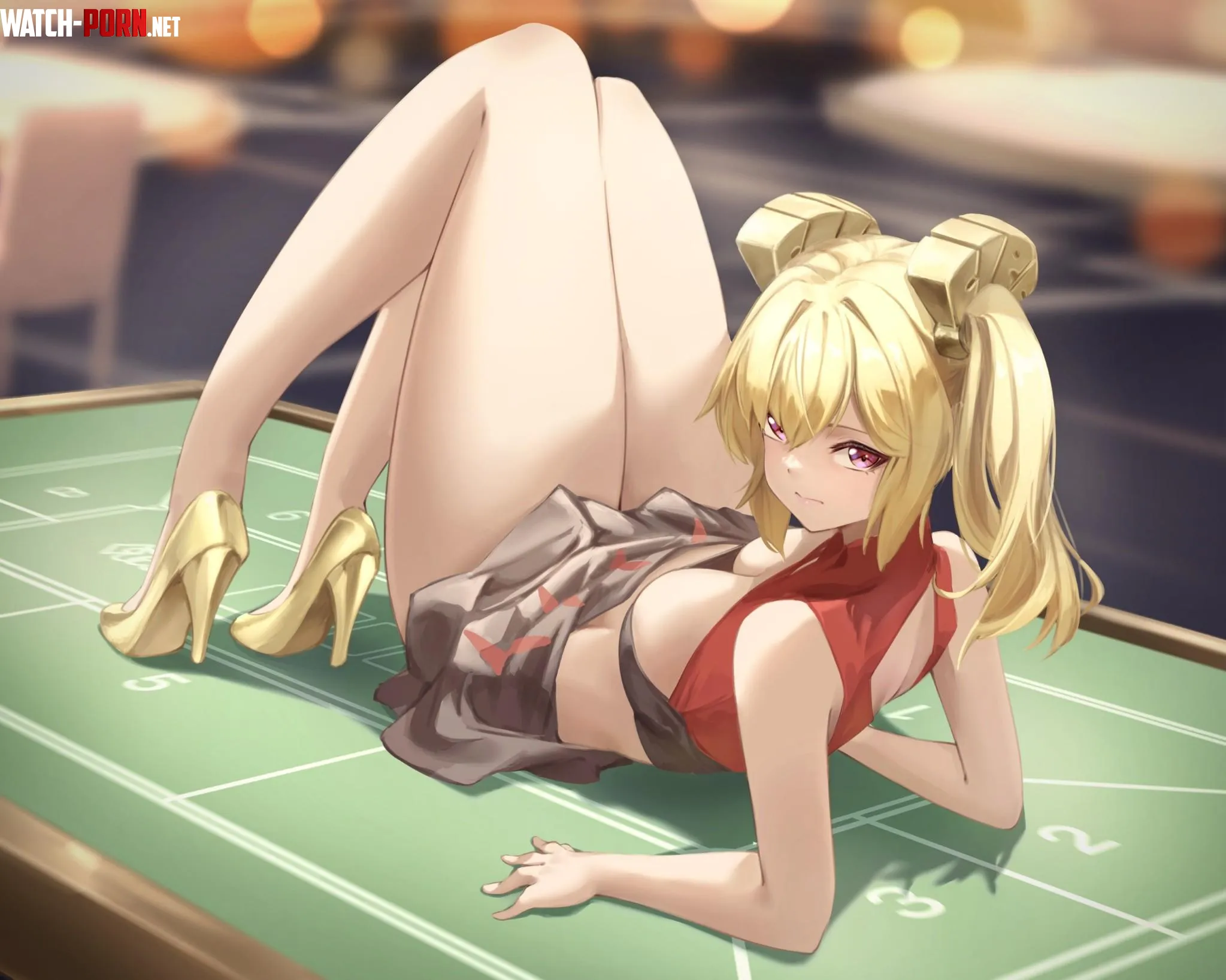 Burnice [ZZZERO] by queshu22
