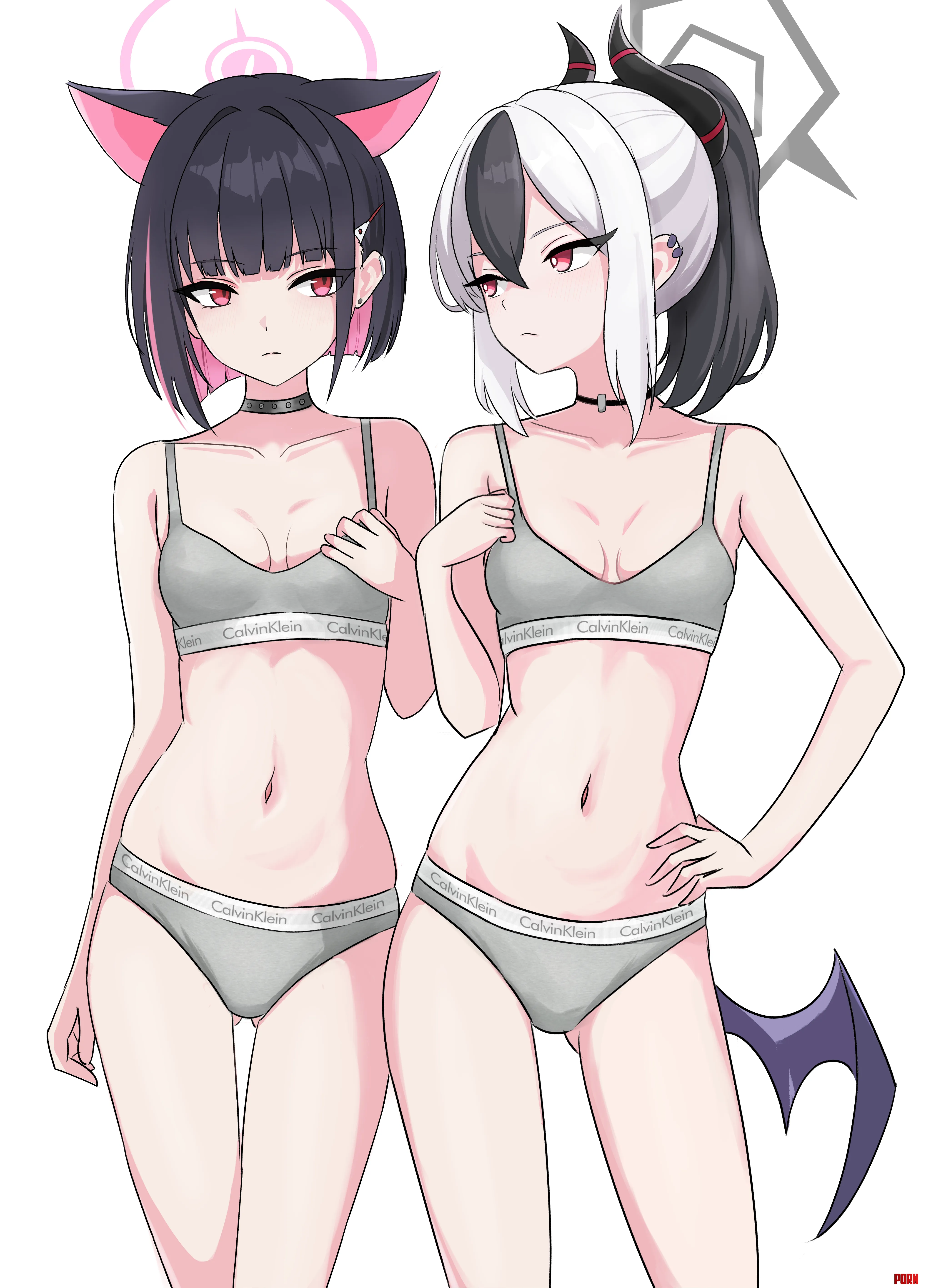 Kayoko & Kazusa in lingerie (nakaoka ramu) by Cream77700