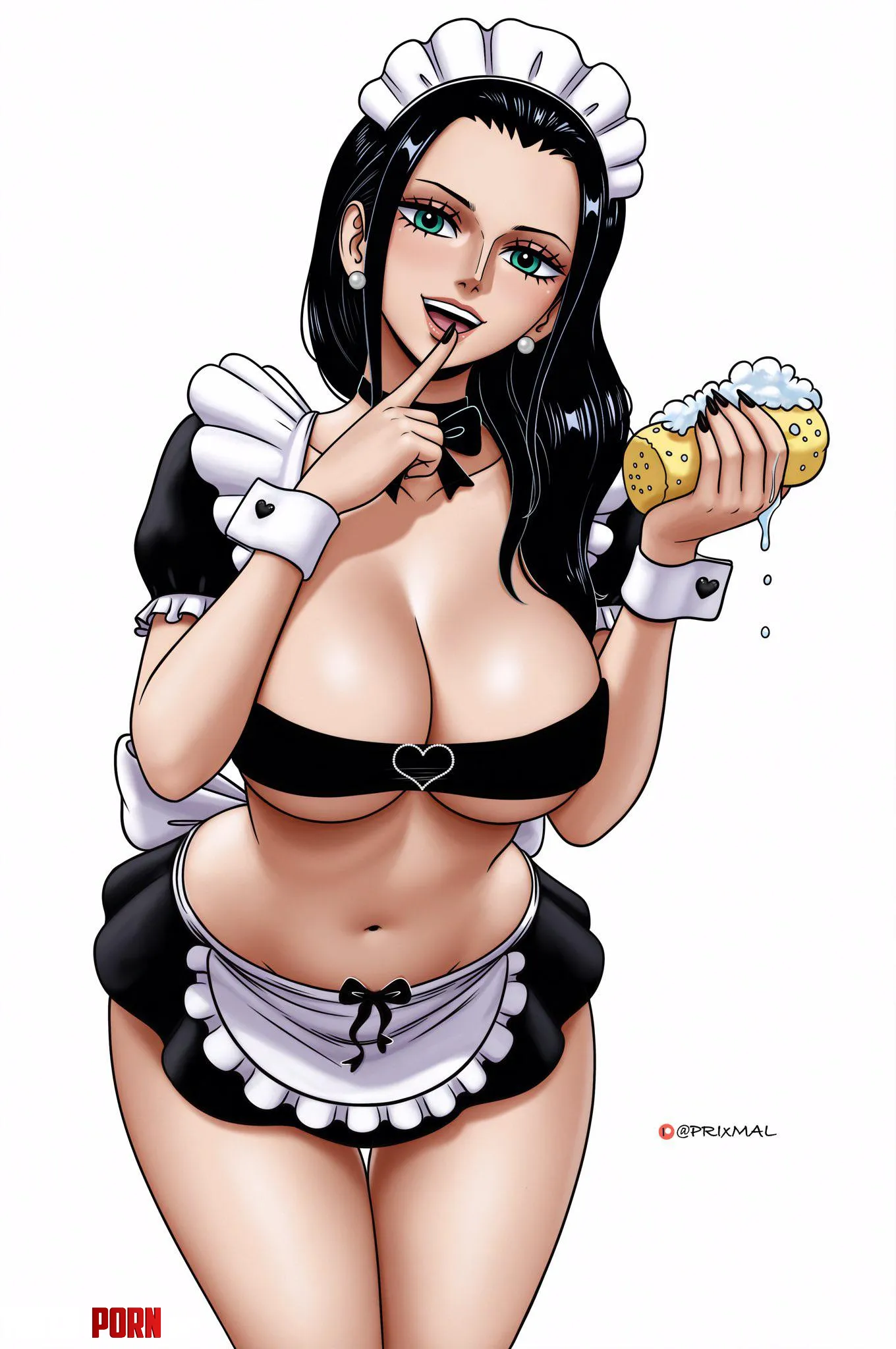 Maid Nico Robin by Silent_Steak_9540