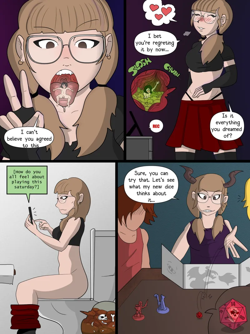 Thumbnail {Comic} Beatrice's Game by M0b1M0b1 | Vore