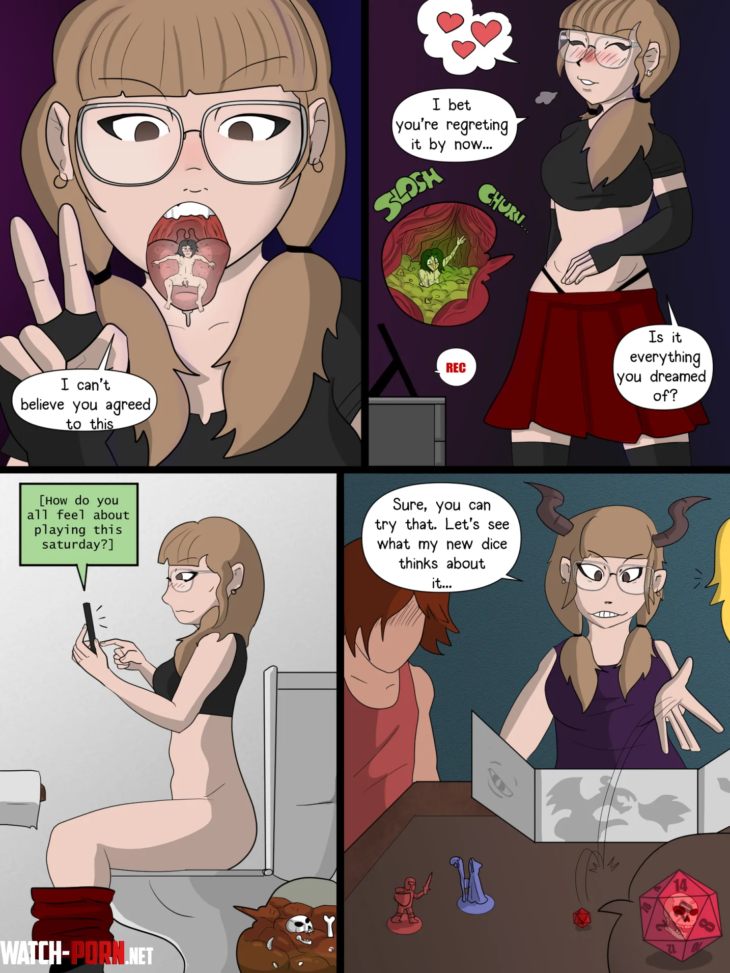{comic} Beatrice's game (By Me / Moebius) [DISPOSAL] by M0b1M0b1