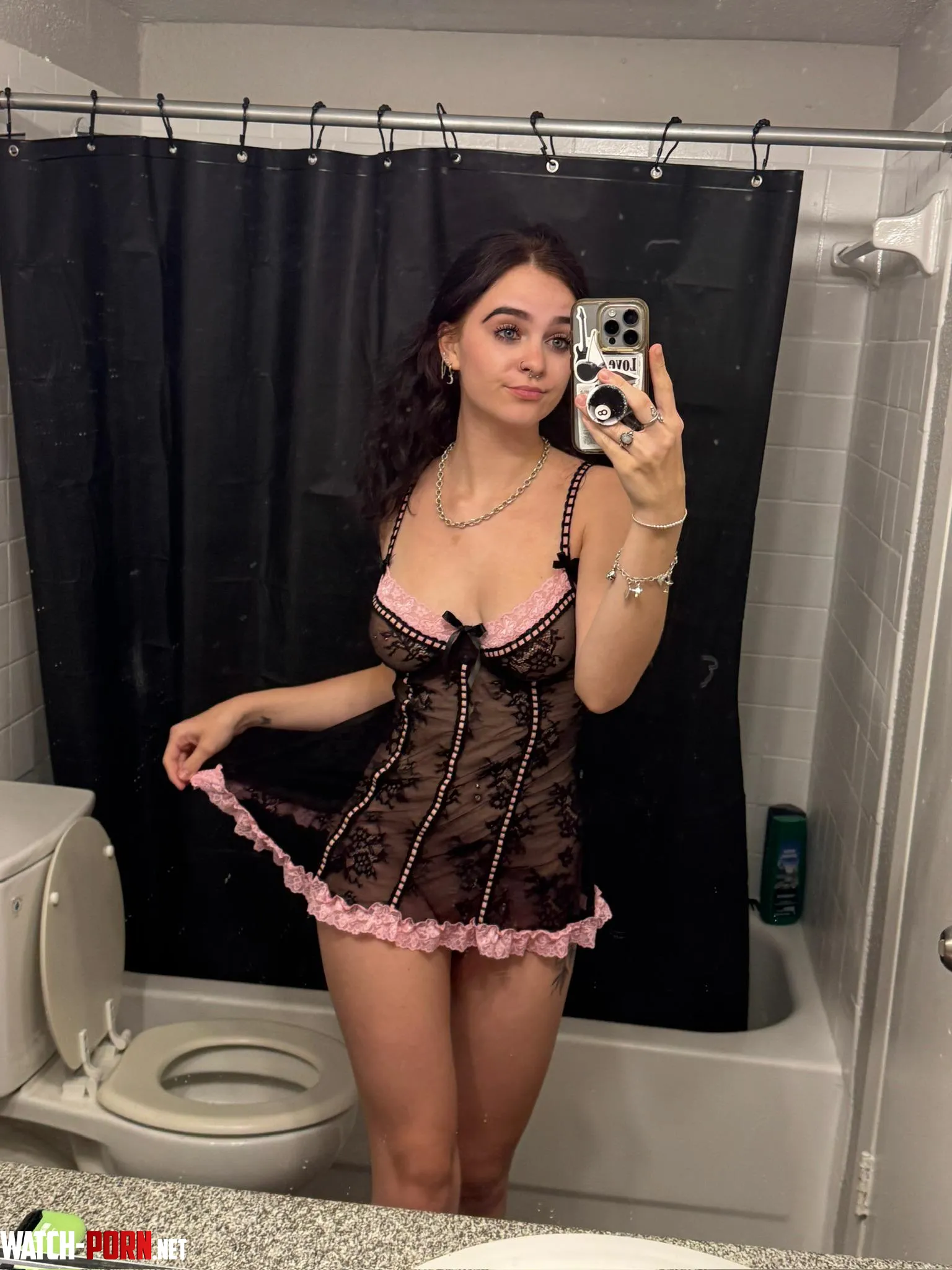 This set is so cute but its kinda big on me by Subject-Narwhal-8396