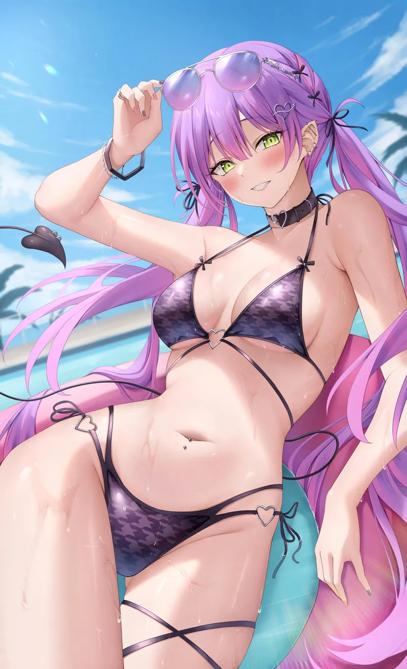 Thumbnail Swimsuit Towa: A Glimpse into Thighdeology | Silent_Steak_9540