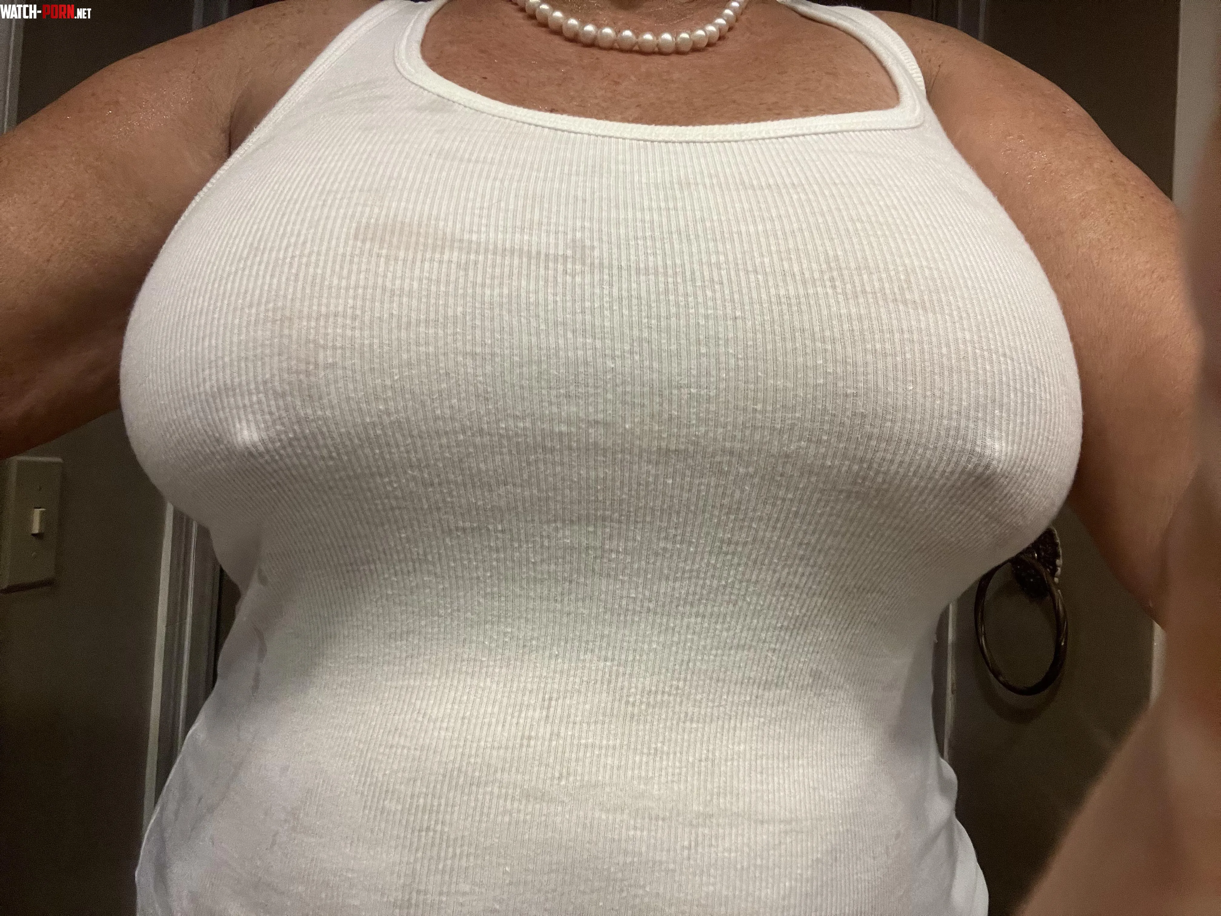 Braless by Skycladblonde