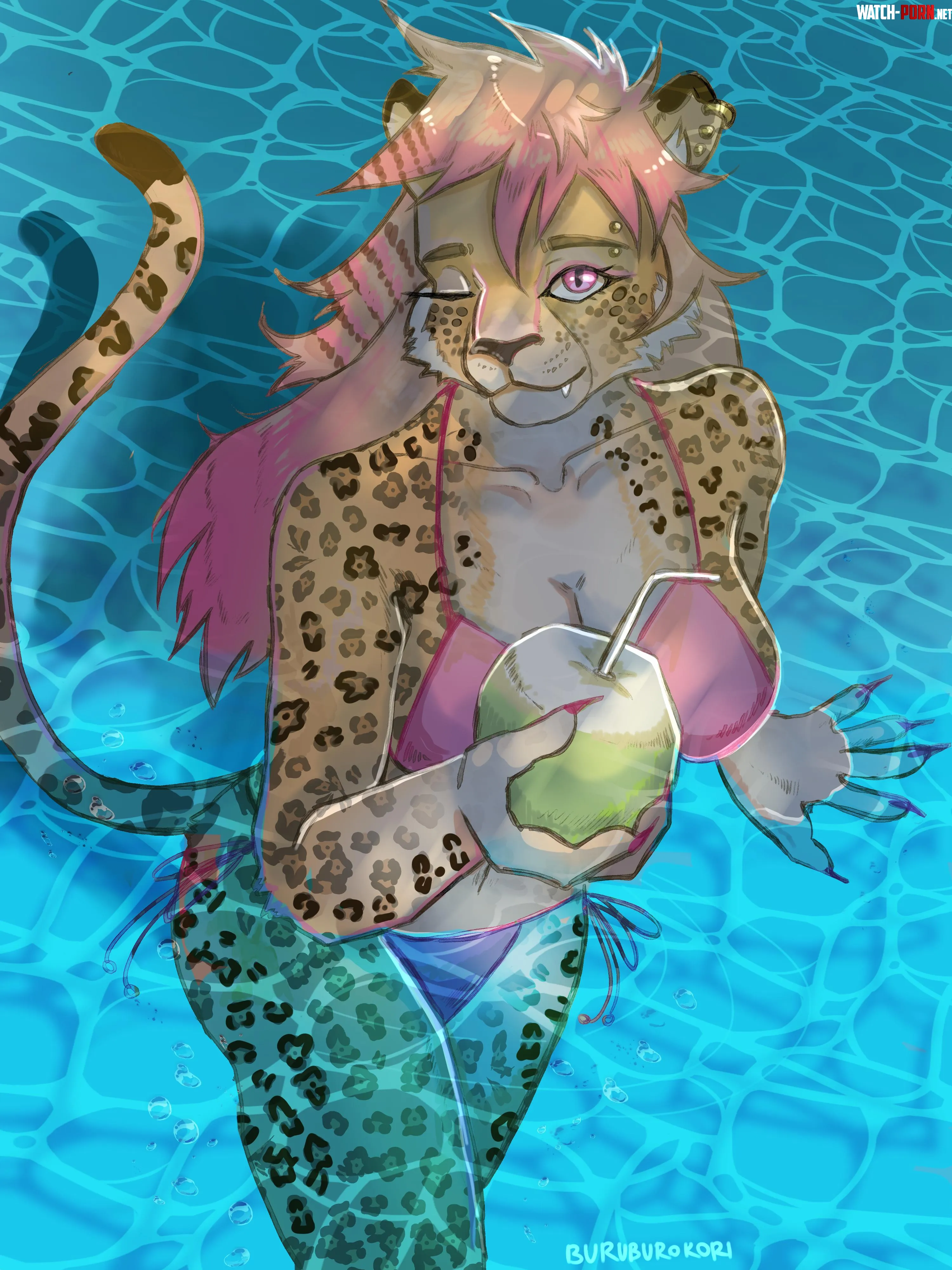 Summer Freshness [original by buruburokori] by the_buruburokoriart