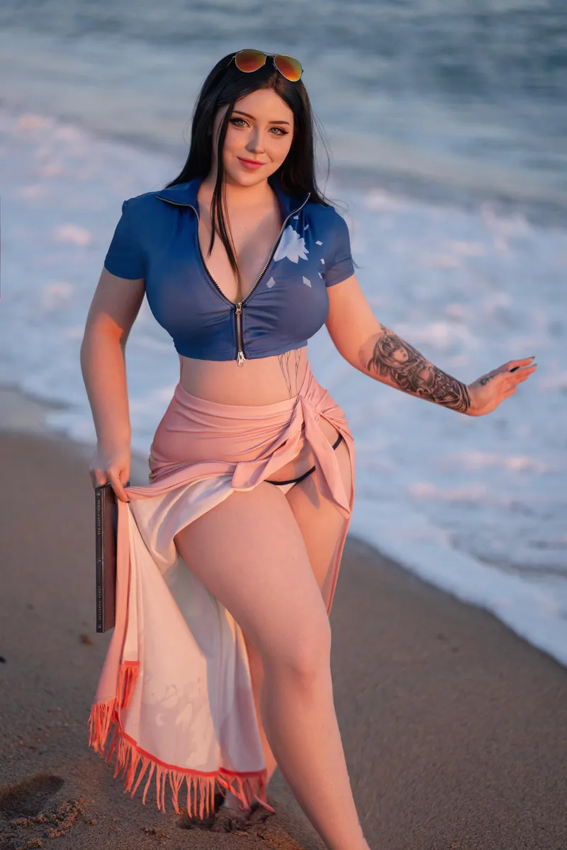 Thumbnail Indulge in sinfullkuro's Nico Robin Cosplay in the Funpiece Universe