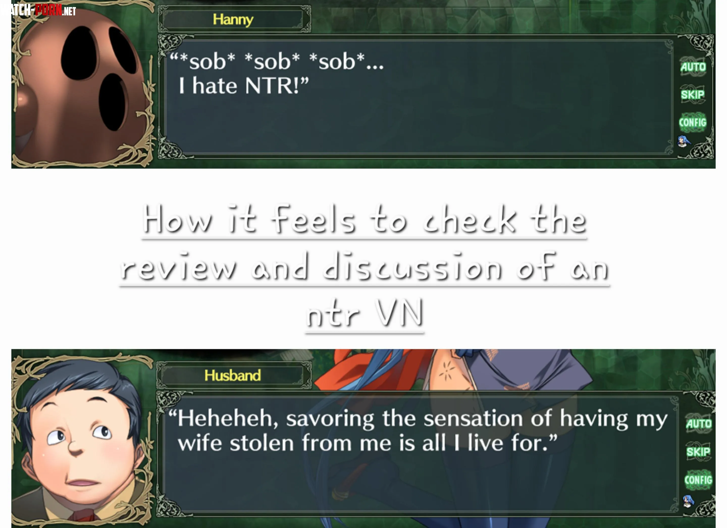 Duality of an ntr vn reader by NTRcritic