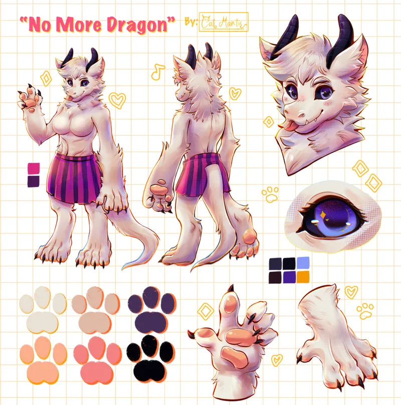 Thumbnail Curious Dragon design/ Art by me Cat Mantis by TheCoolMantis