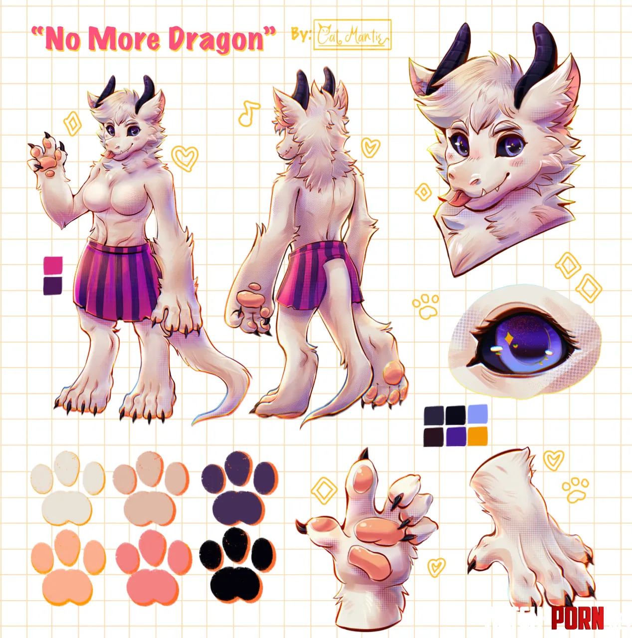Curious Dragon design/ Art by me Cat Mantis by TheCoolMantis