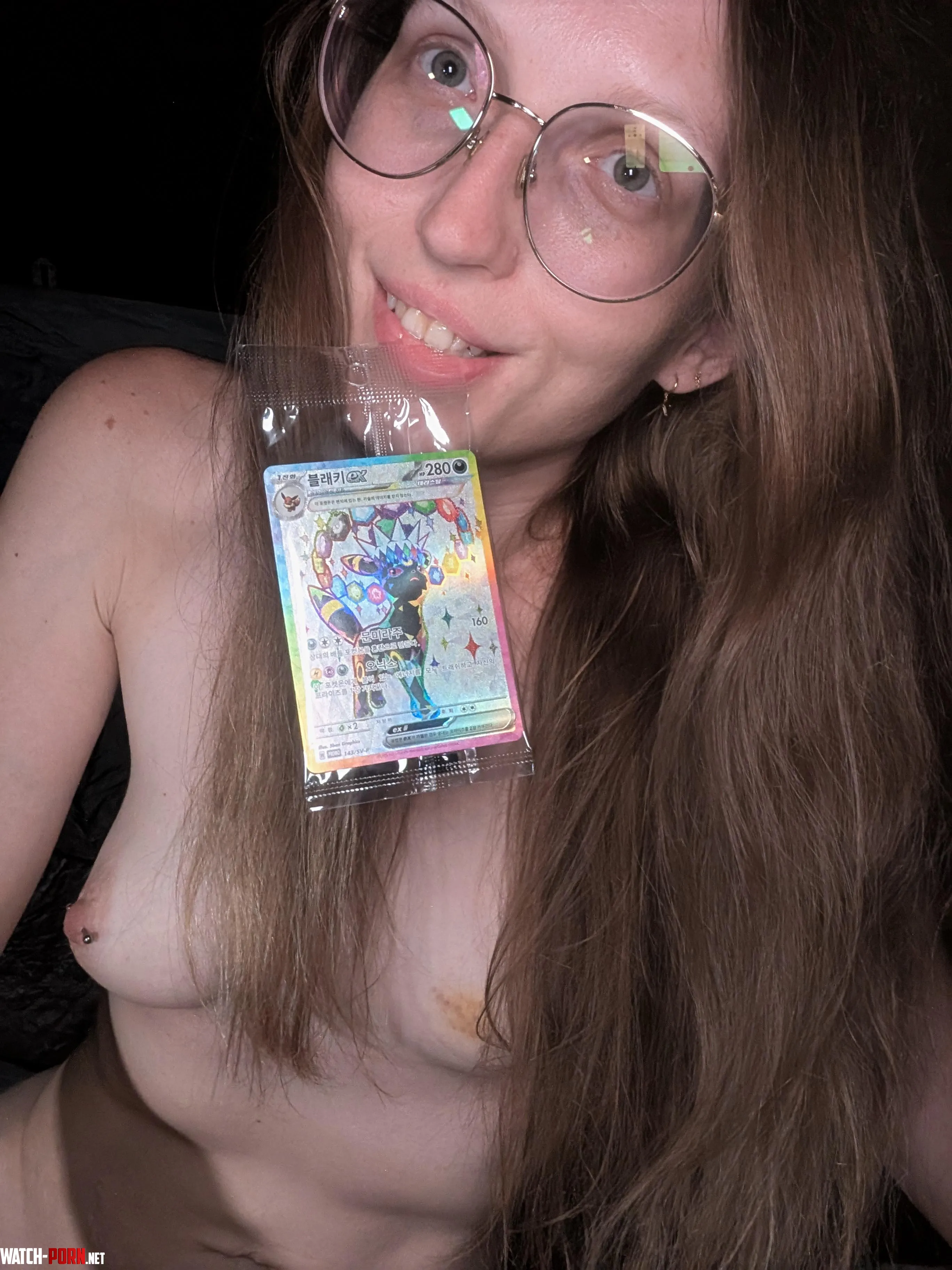 Opened up my Korean Pokémon box last night while camping! I absolutely adore this promo 💕 [F] by RosalynnTaylor