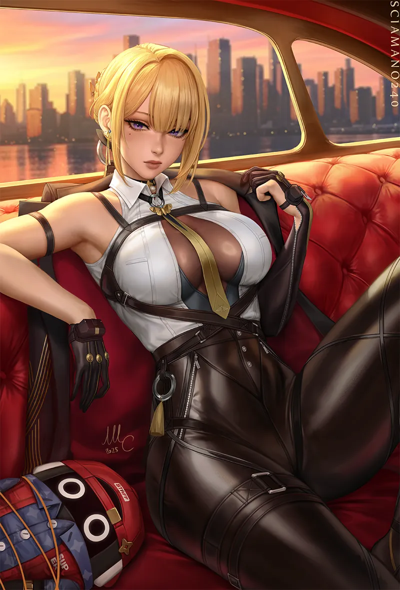Thumbnail Evelyn Chevalier by Sciamano240: An Italian Ecchi Delight