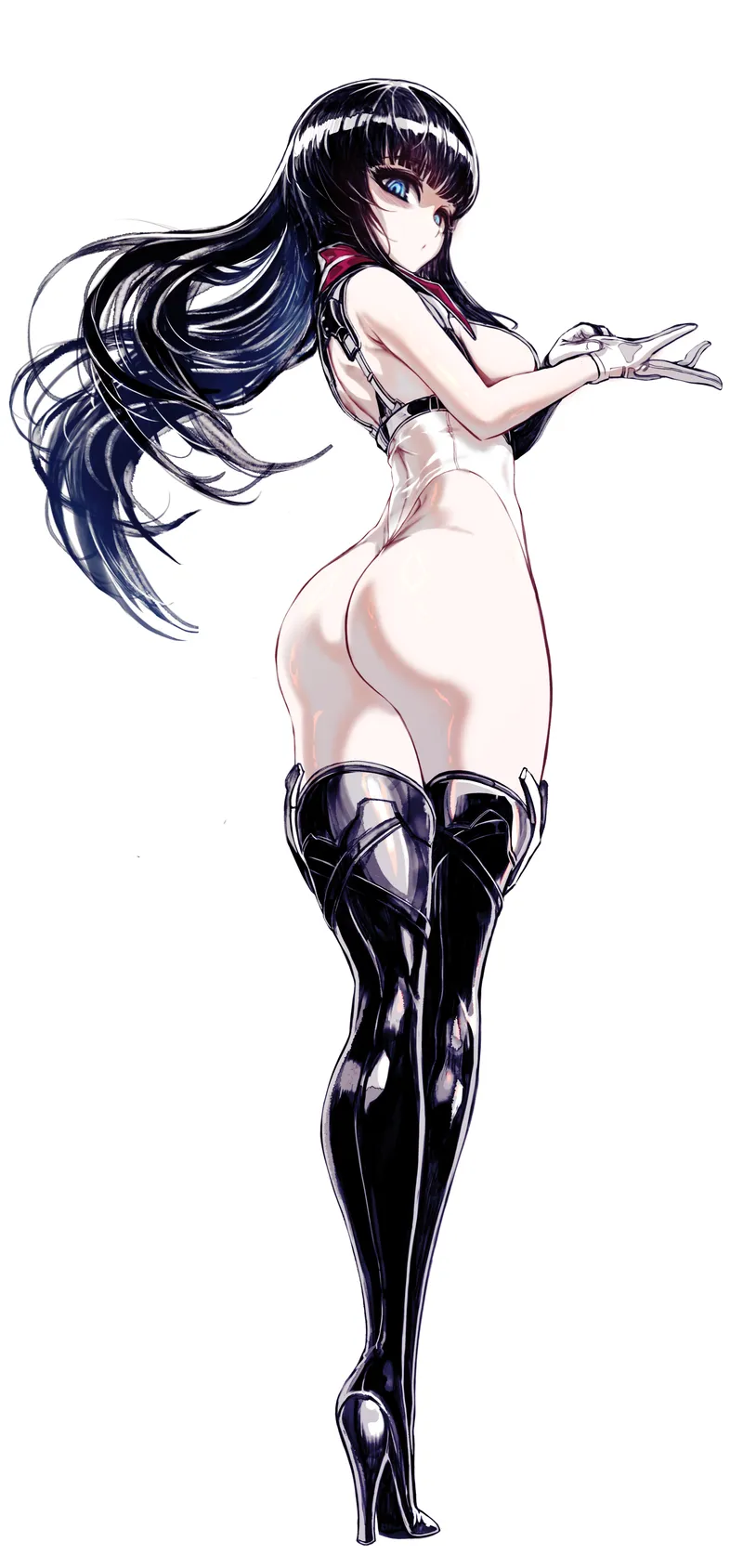 Thumbnail High Leg Boots by freyhstart: A Tempting Ecchi Showcase