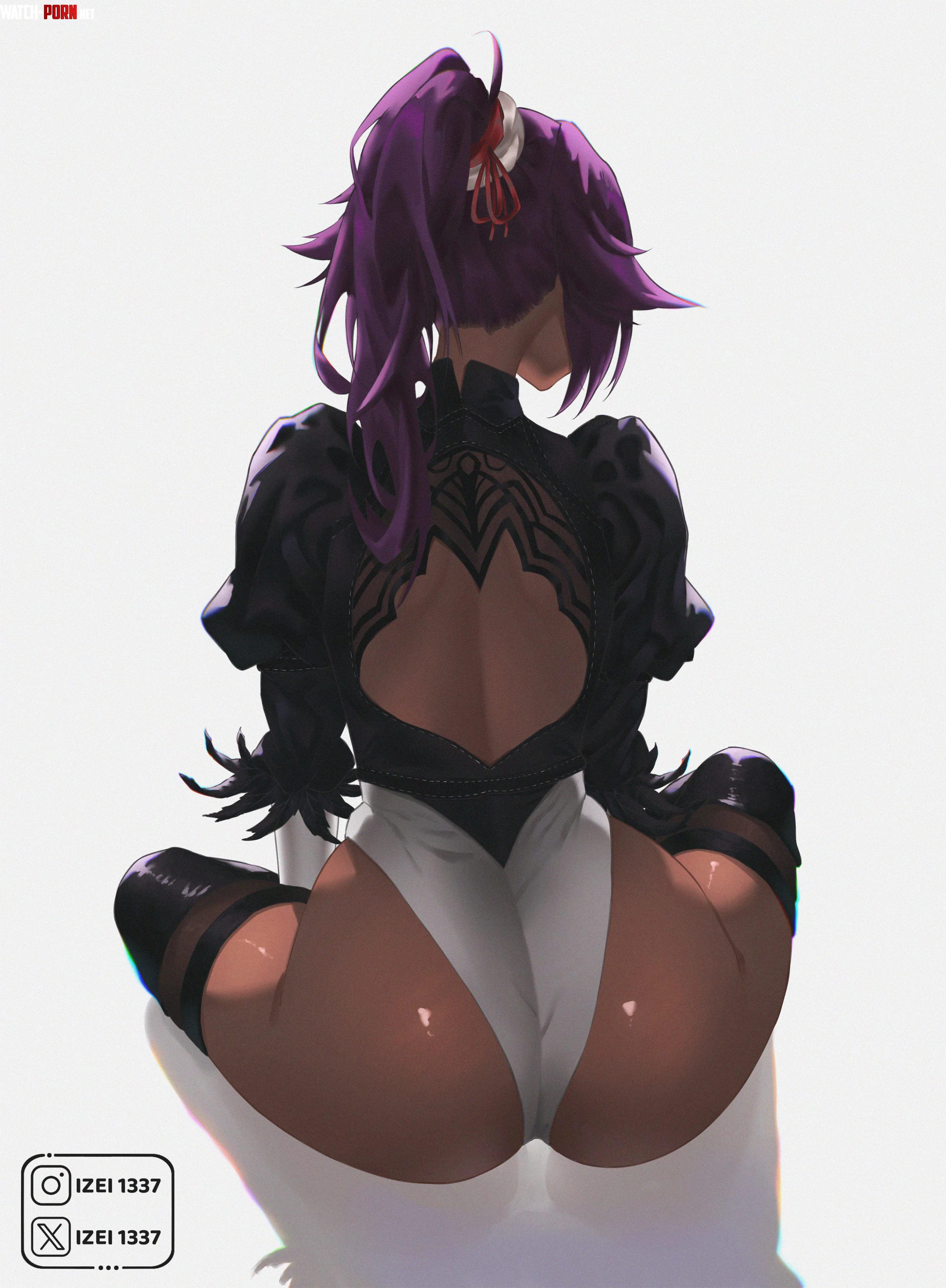 Yoruichi in 2B fit (Izei) by Silent_Steak_9540