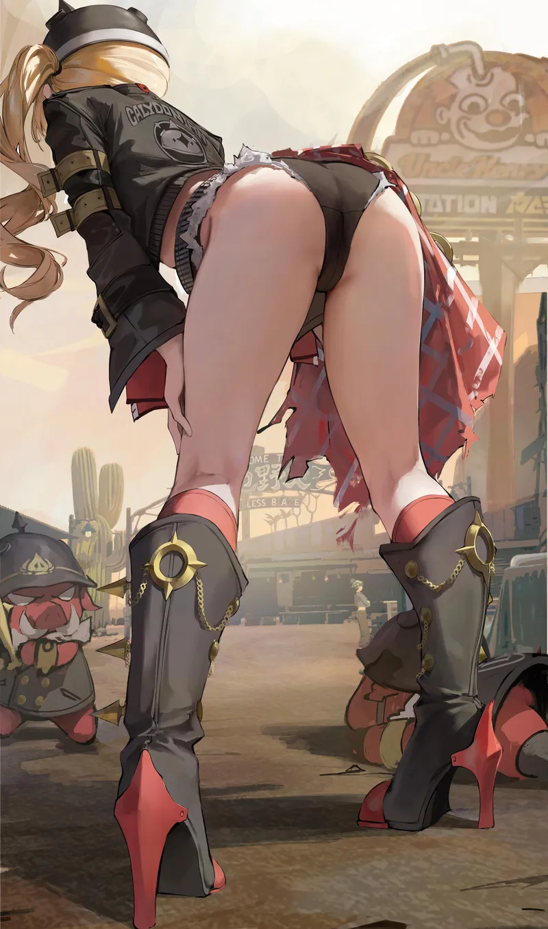 Thumbnail Lucy's Alluring Thighs: An Exquisite Ecchi Delight