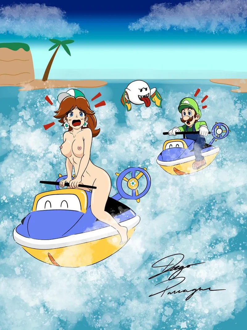 Thumbnail Boo's Sticky Fingers: An Adventure in Mario Rule 34 by littledaredevill