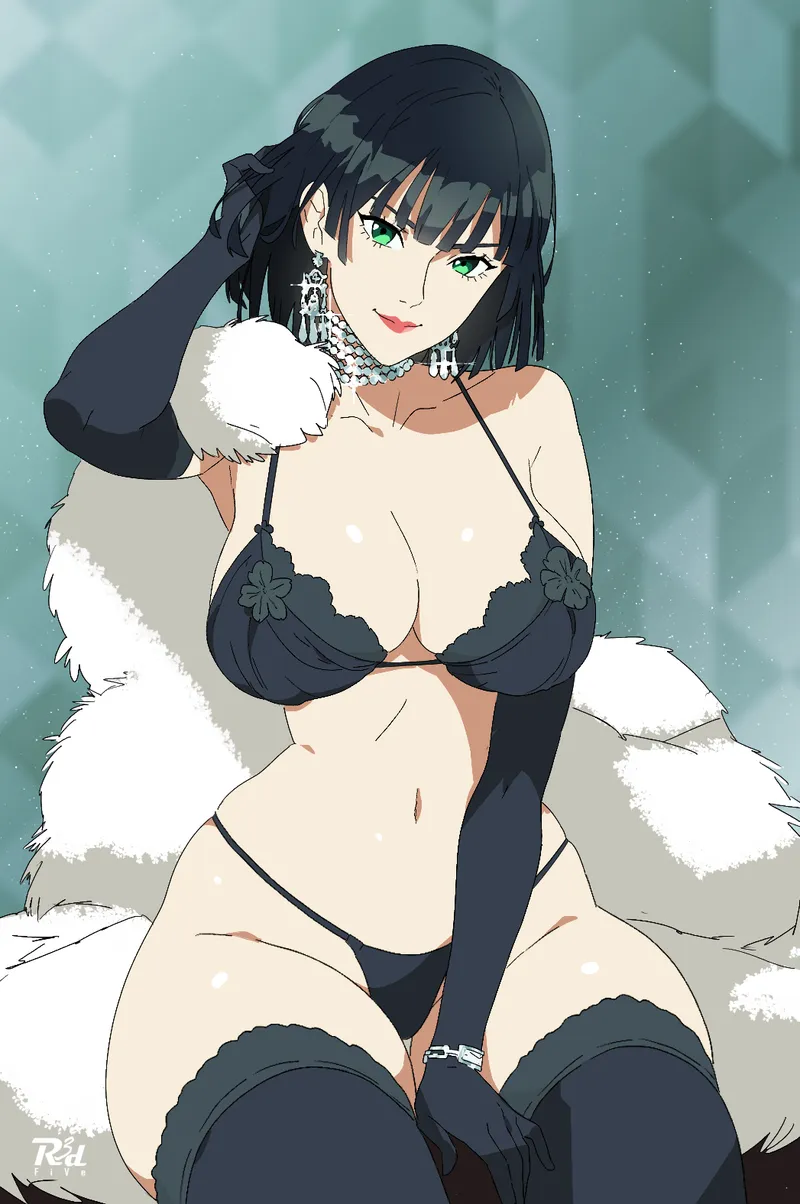 Thumbnail Elegant Fubuki Unleashed by freyhstart: A Stunning Ecchi Display