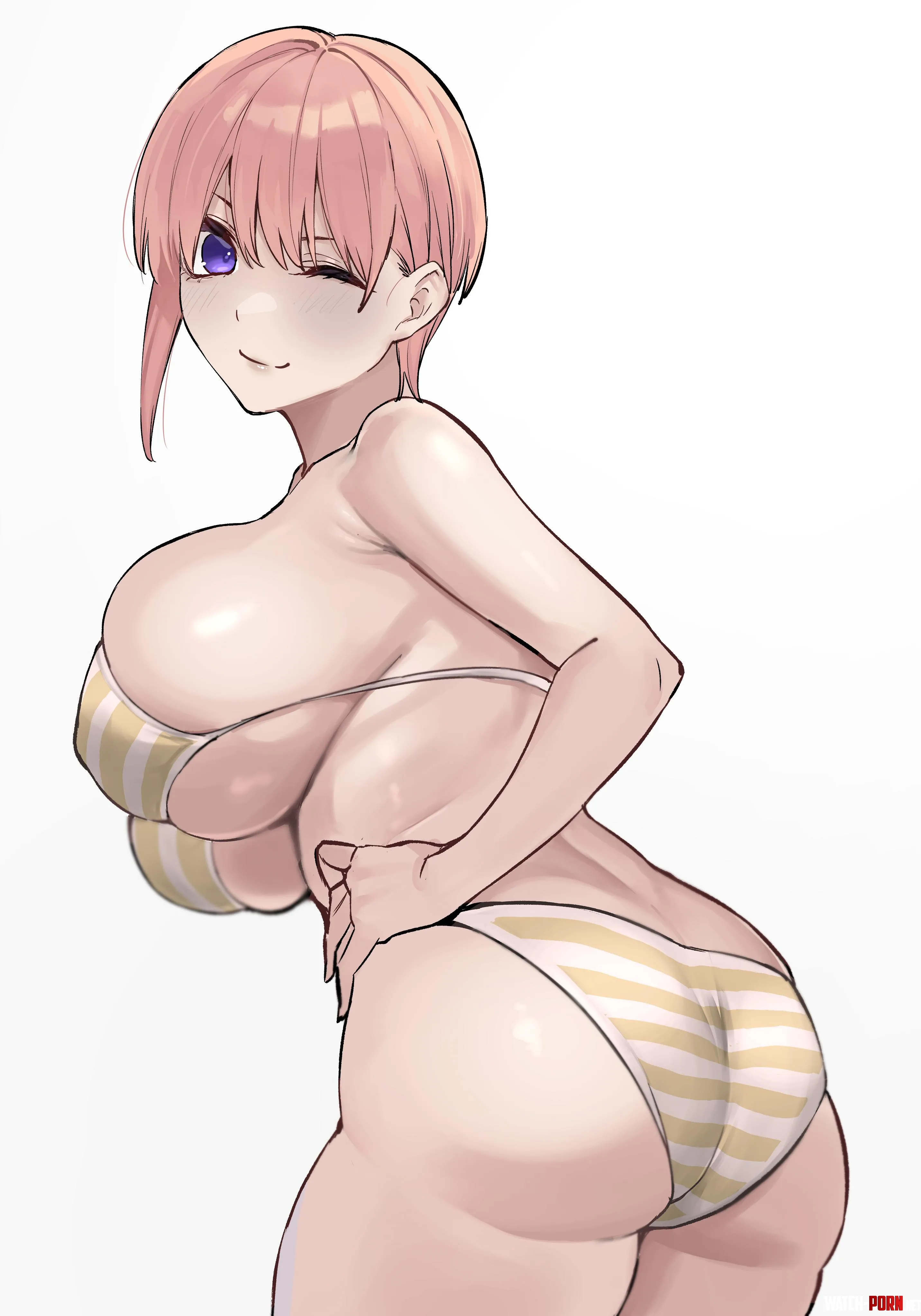 Ichika Nakano Teasing In Her Bikini (Quintessential Quintuplets) by Csxc
