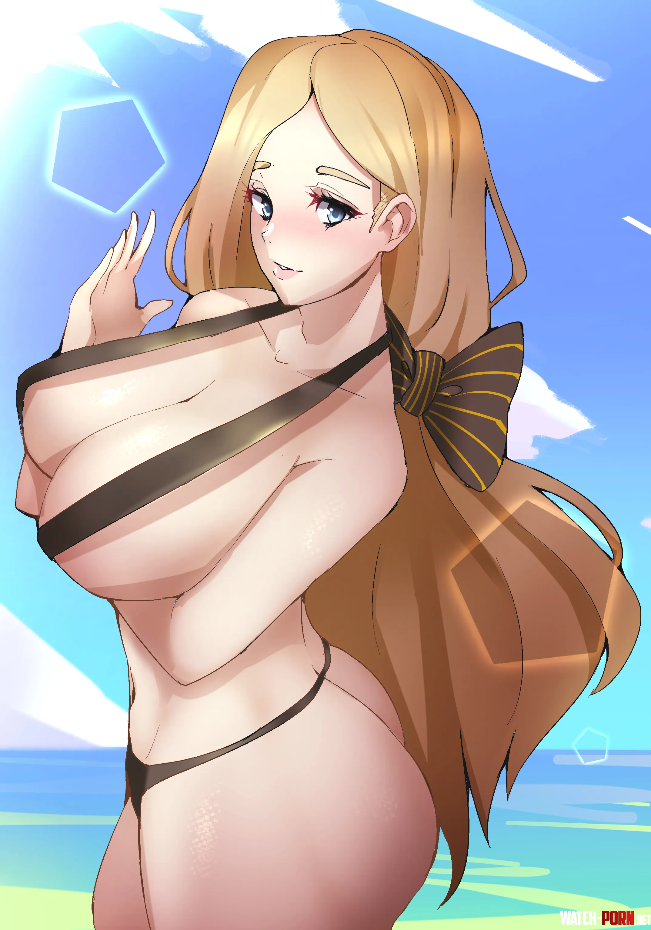 Sling bikini Mercedes [Fire Emblem] by Terran117
