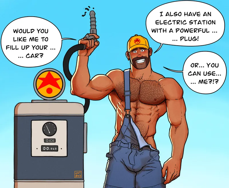 Thumbnail Explore Artistic Enchantment: The Filling Station by 4nt_0n3