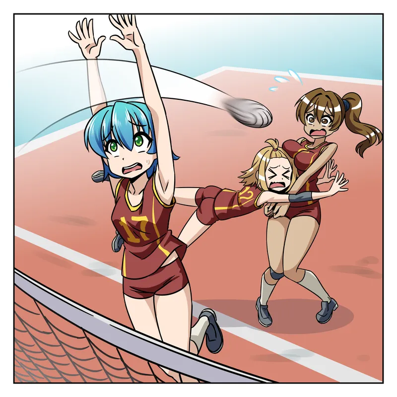 Thumbnail SillyWolf_92 Brings Laughter to Volleyball - Simply Silly in yuri