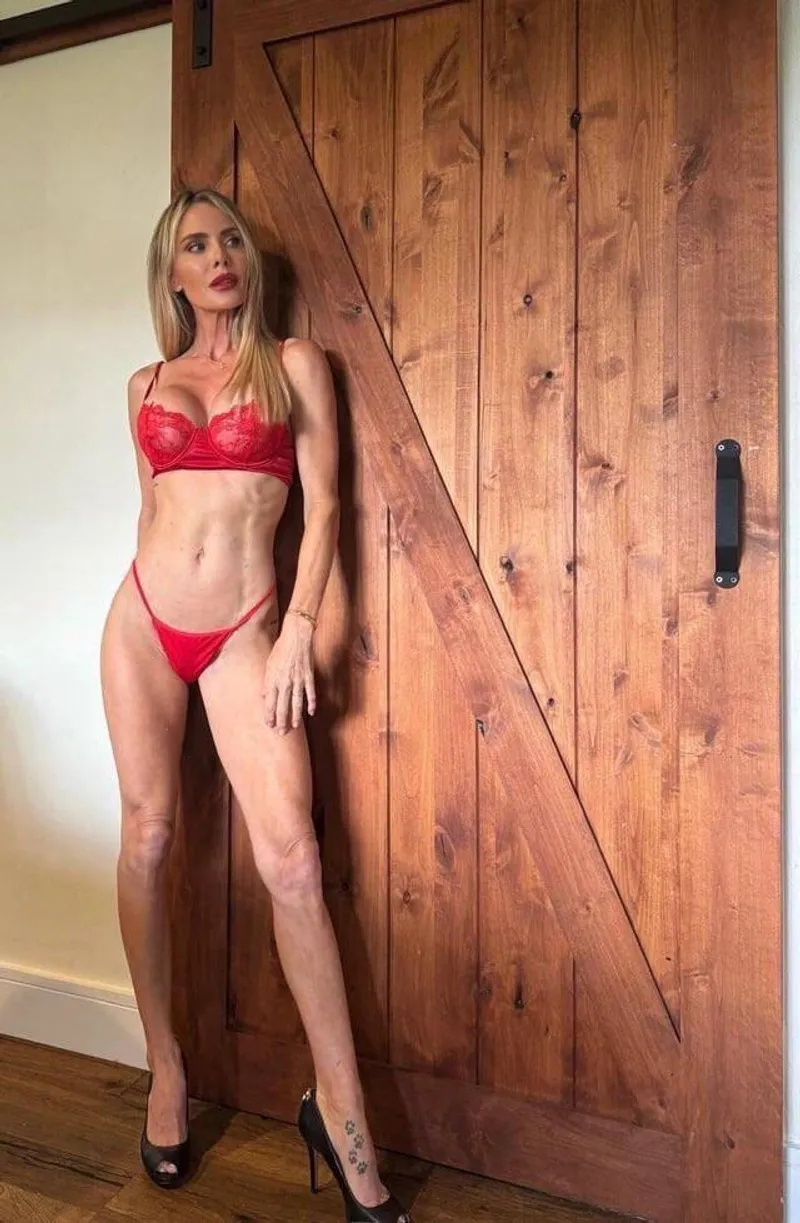 Thumbnail Long Legs, High Heels, and Red Undies: kimboslice-23's Fashion Statement