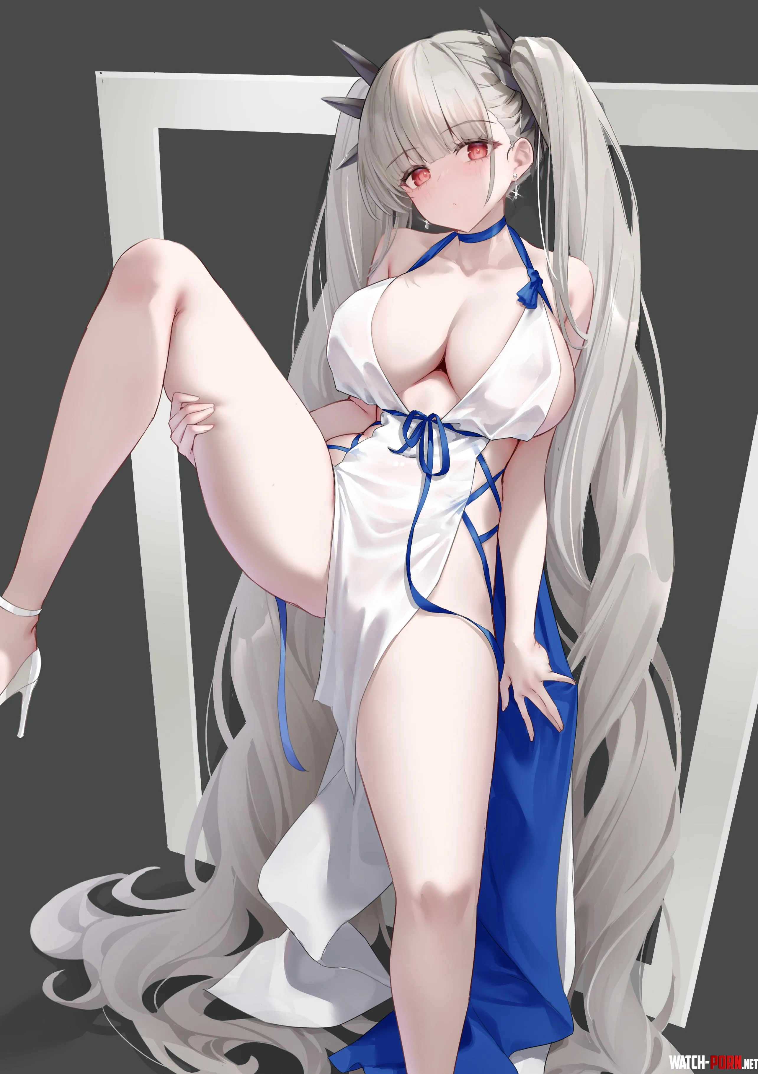 Formidable spreading her legs by NautyNautilus