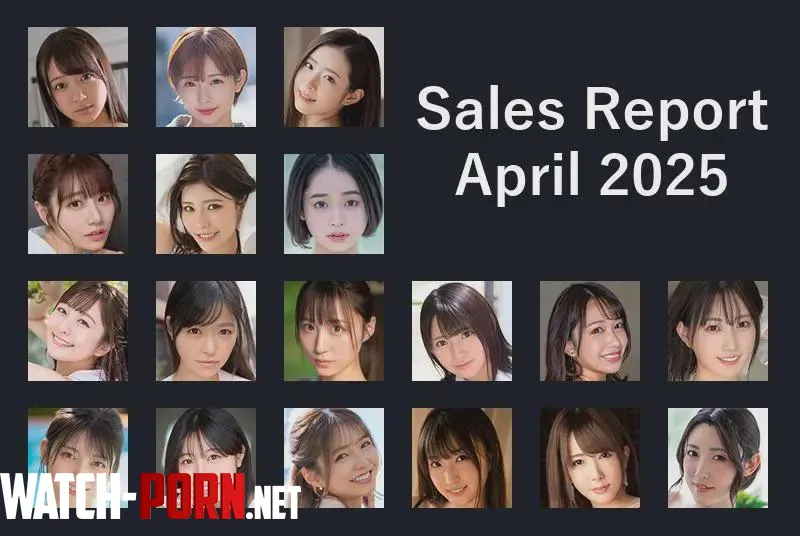 JAV Sales Report - April 2025 (Kanna Seto holds #1 third month in a row!) by ZENRAMANIAC